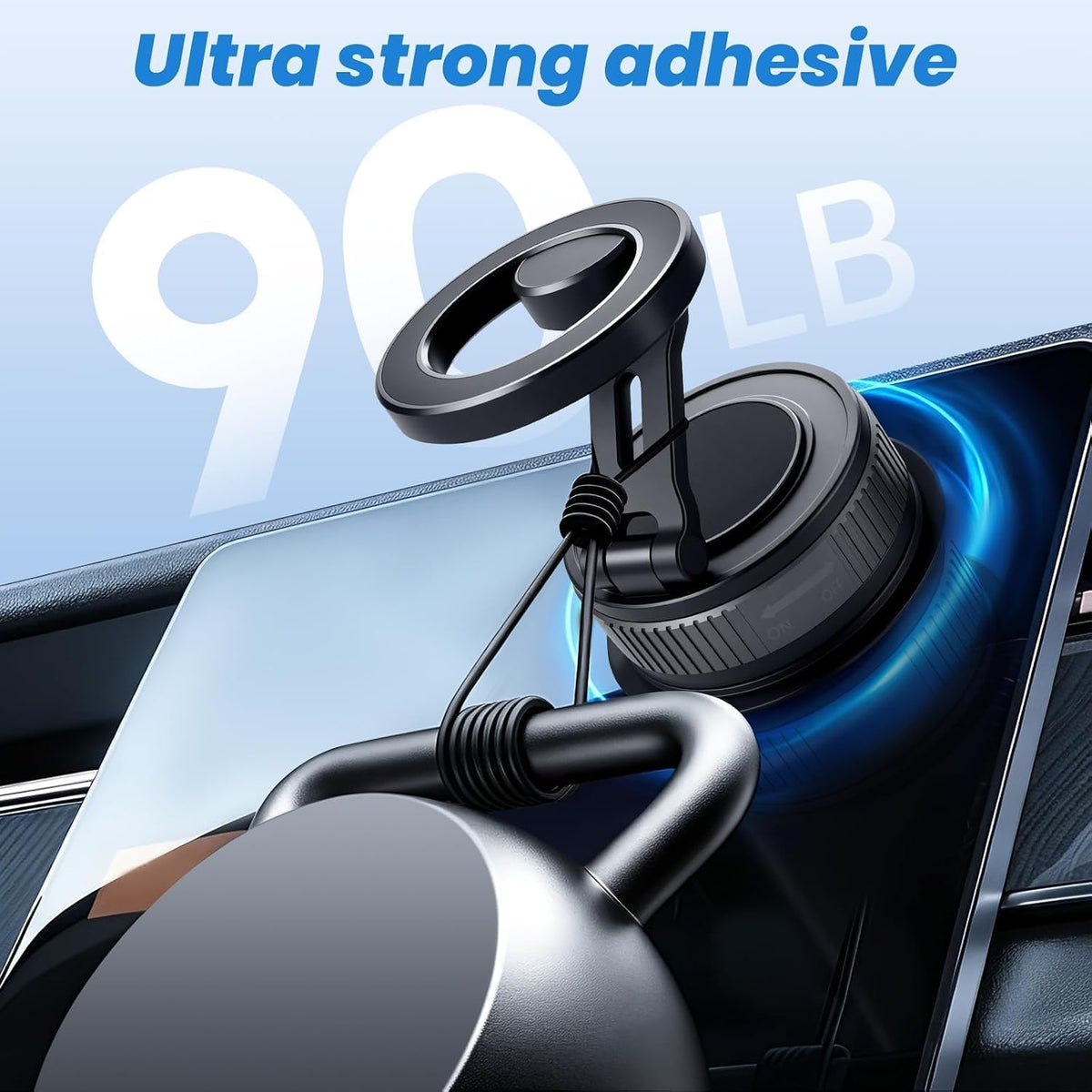 Magnetic Phone Mount | AstroNova- Black Grey