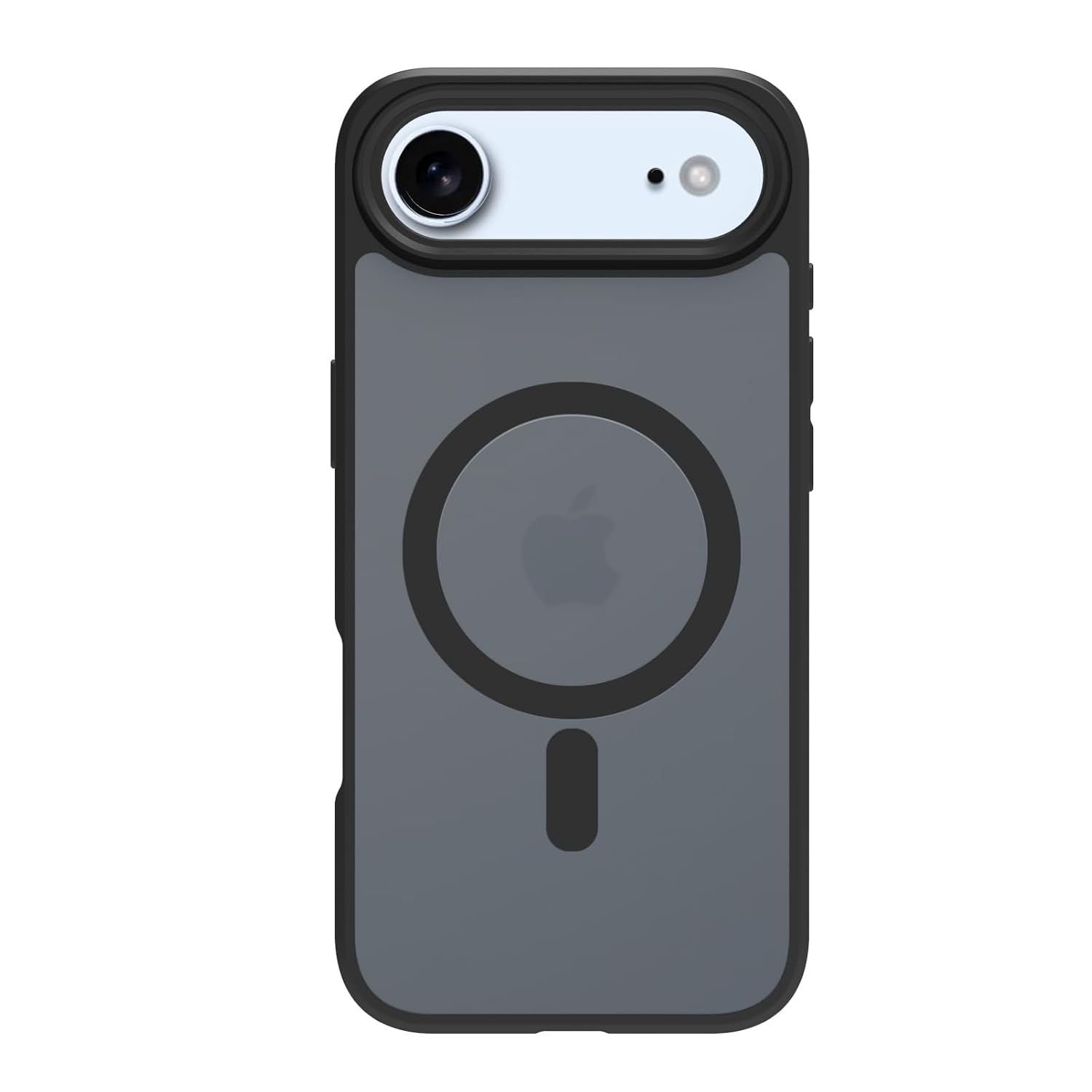 iPhone 17 Air Back Cover Case | Sleek Hybrid - Matte Black Magnetic