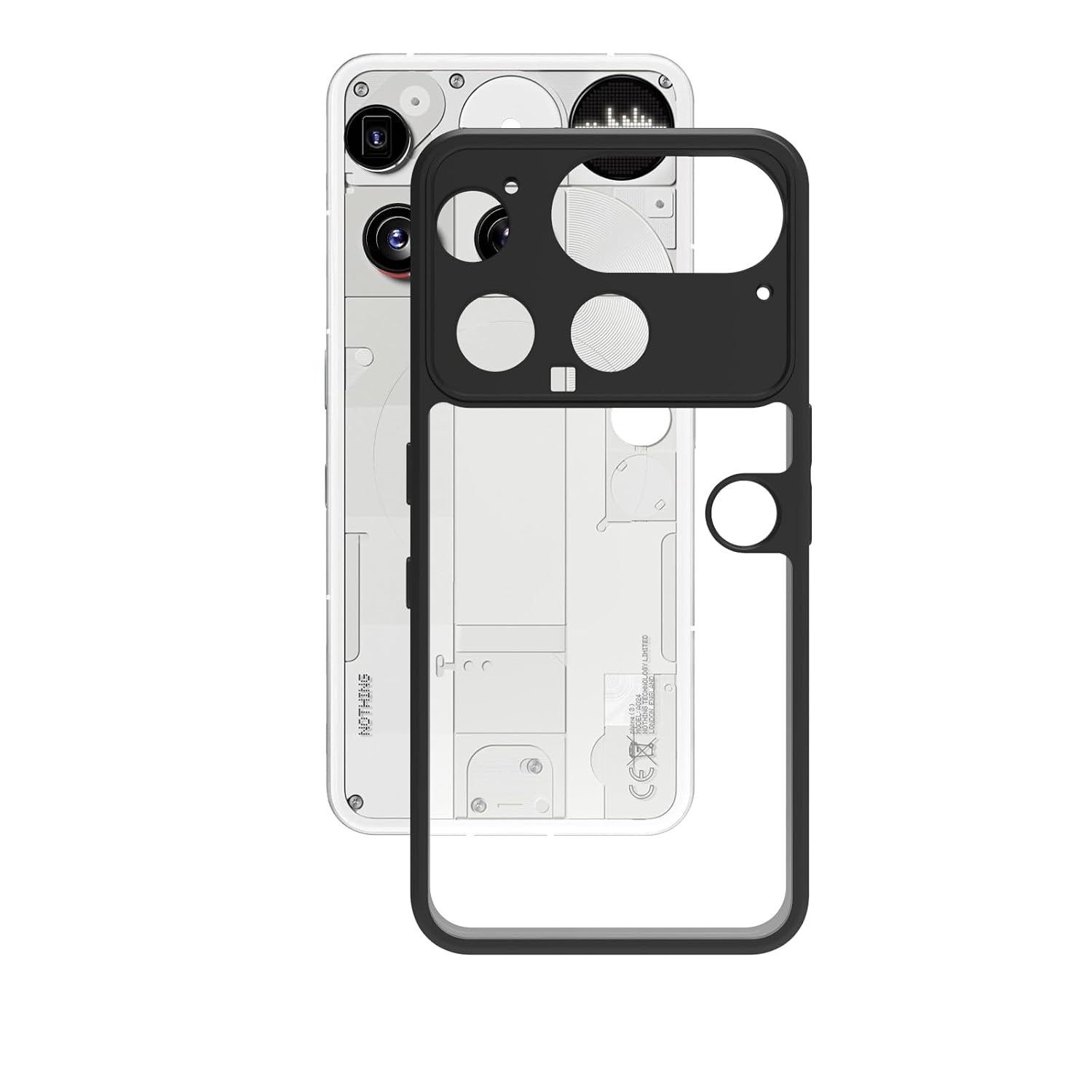 Nothing Phone 3 Back Cover Case | Sleek Hybrid - Clear