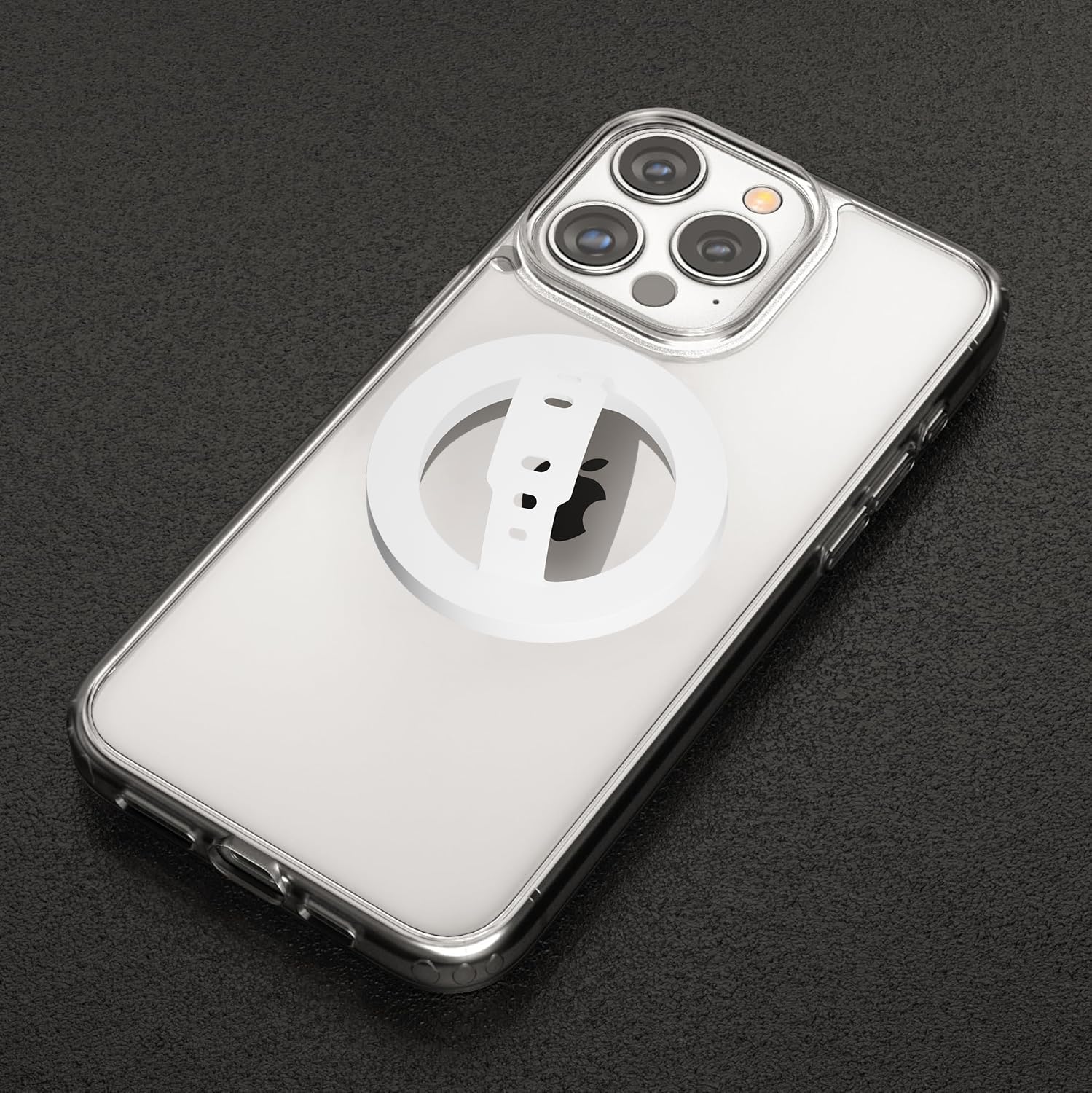 MagSafe Silicone Phone Grip | Magnetic Finger Loop - Silcy White