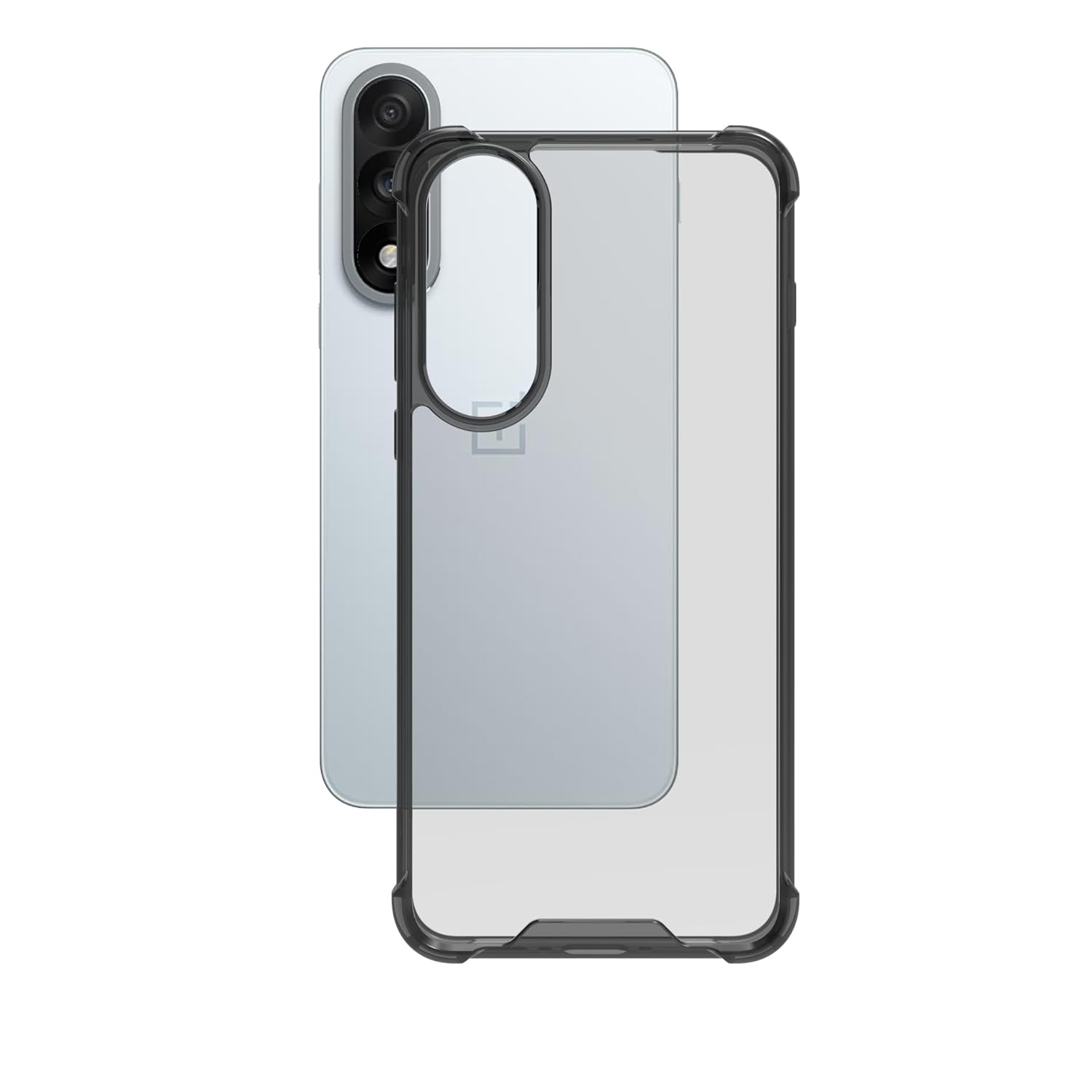 OnePlus Nord 5 5G Back Cover Case | Clear Hybrid - Clear Smoke
