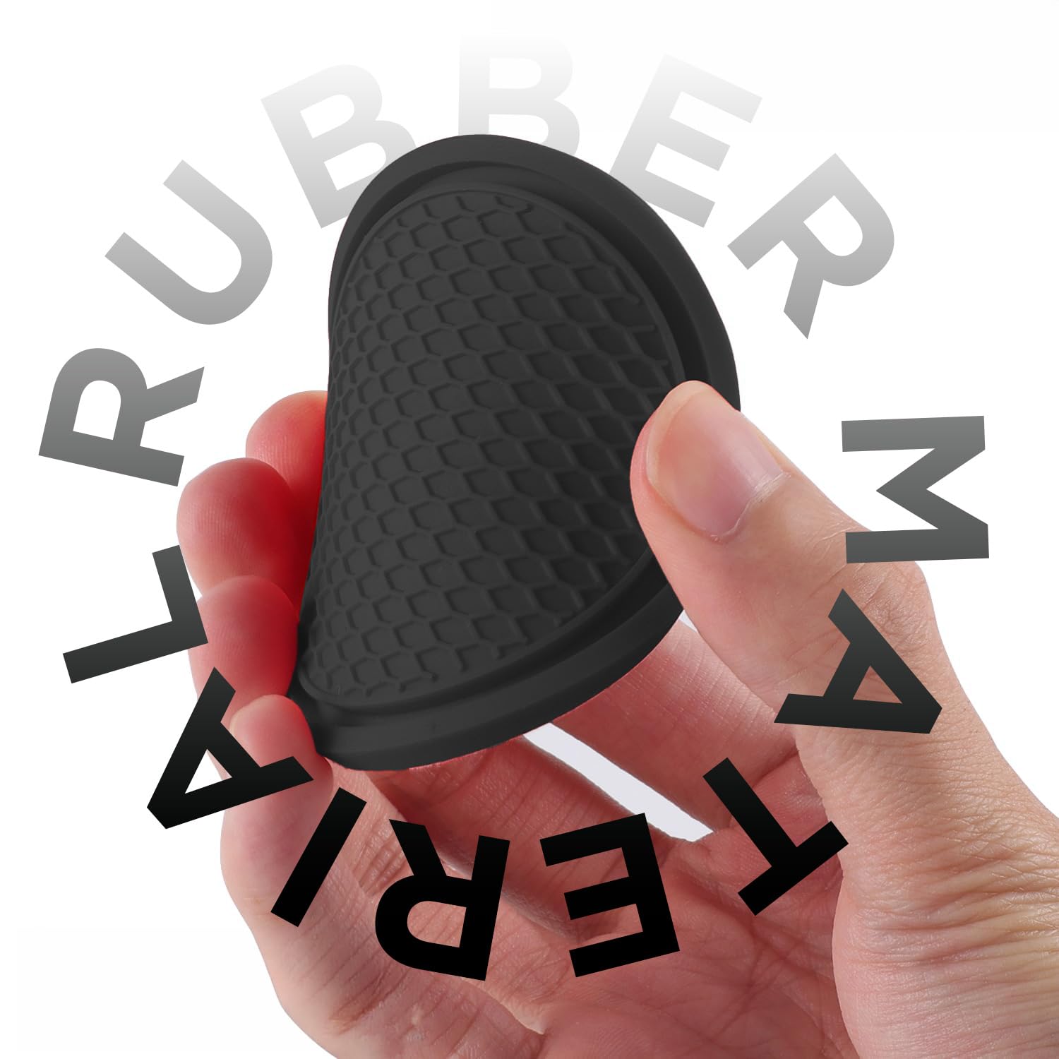 Universal Cup Holder Coasters | Anti-Slip Washable Car Cup Holder Inserts - Black