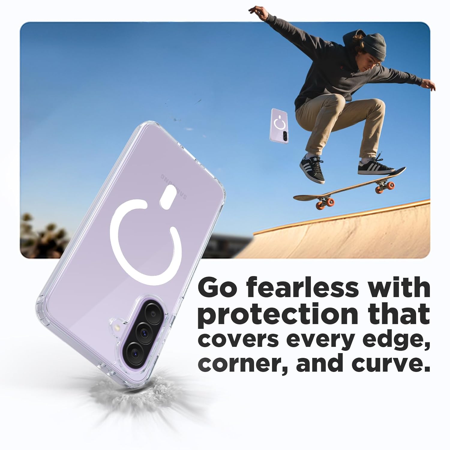 Samsung Galaxy A37  Back Cover Case | Clear Hybrid - Clear