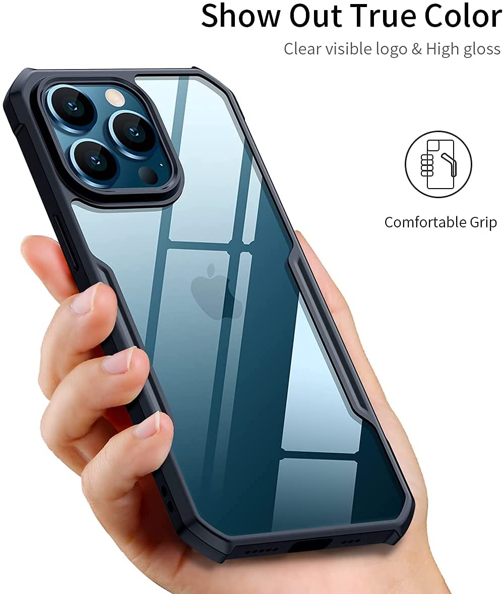 iPhone 13 Pro Max Back Cover Case | Xundd - Black