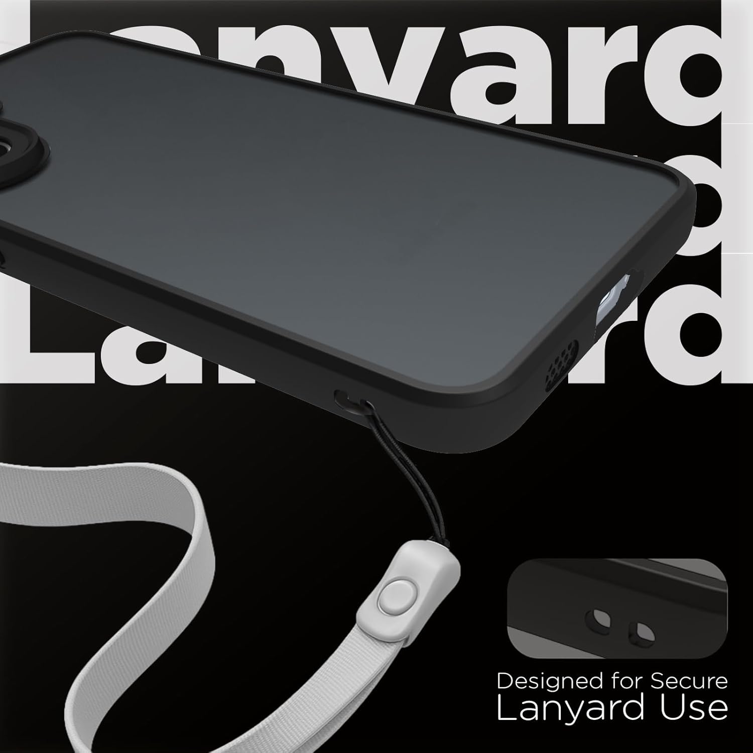 Samsung Galaxy A57 Back Cover Case | Sleek Hybrid - Matte Black