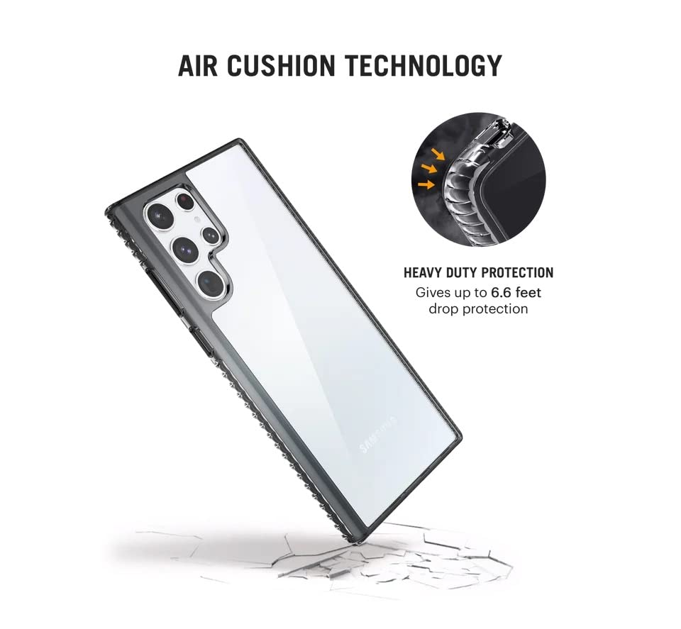 Samsung Galaxy S23 Ultra Back Cover Case | Crystal Hybrid - Clear