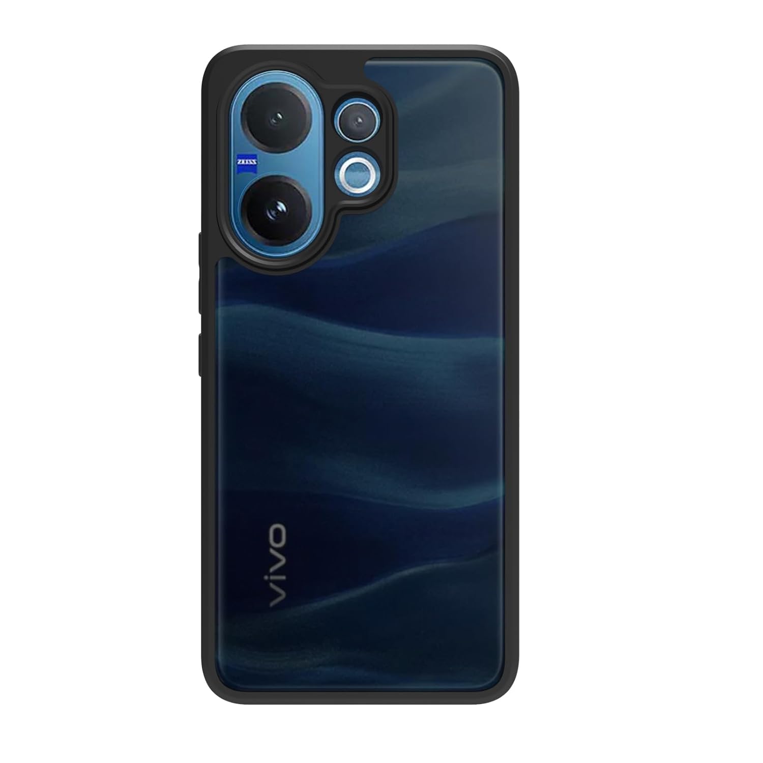 Vivo V60 5G / Vivo T4 Pro 5G / Vivo V60e 5G Back Cover Case | Sleek Hybrid - Matte Black