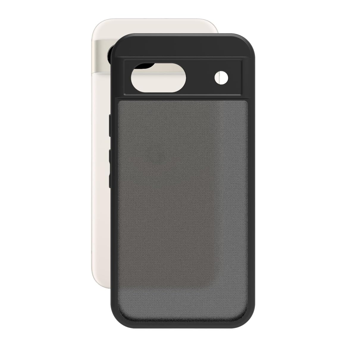 Google Pixel 8a Back Cover Case | Sleek Hybrid - Matte Black