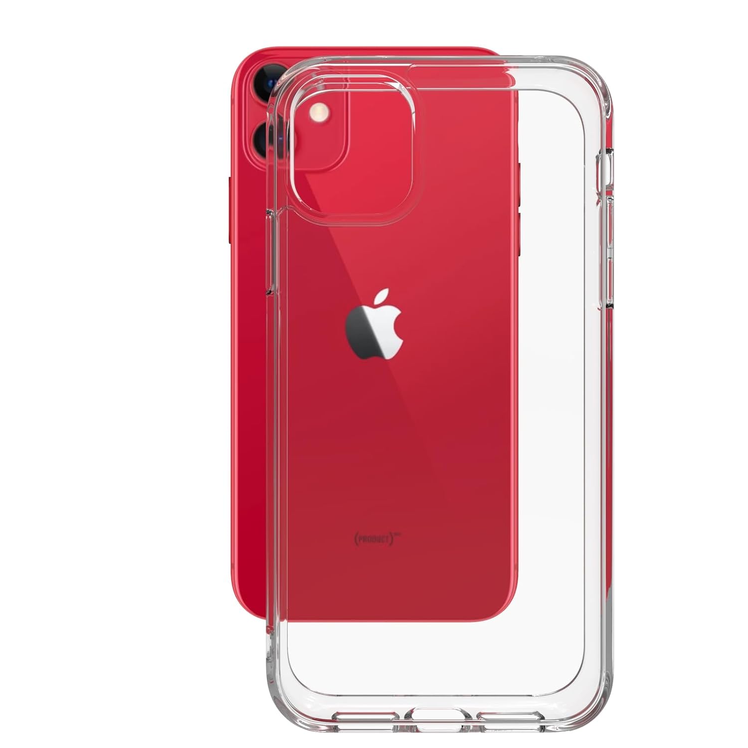 iPhone 11 Back Cover Case | Clear Hybrid - Clear