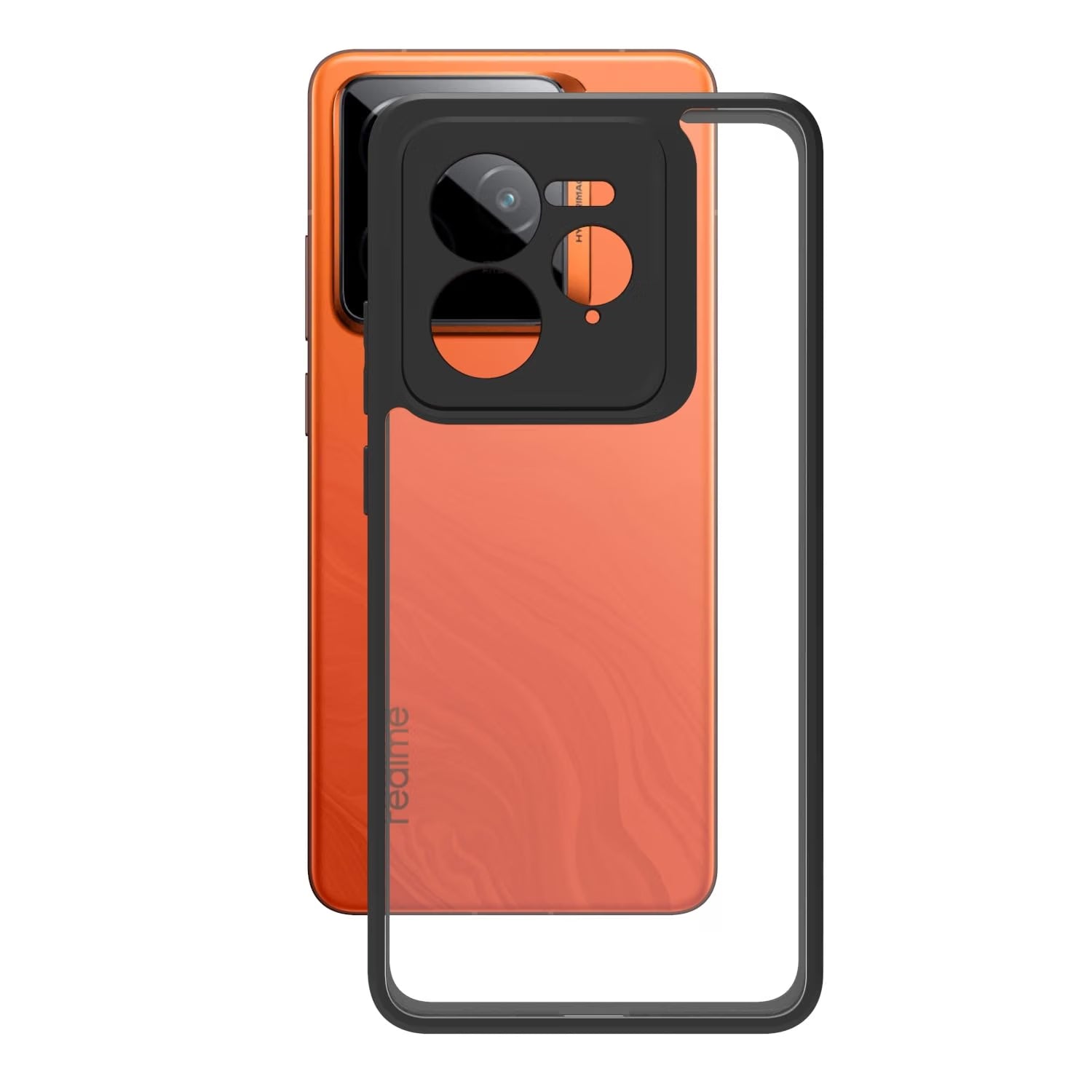 Realme GT 7 Pro 5G Back Cover Case | Sleek Hybrid - Clear Black