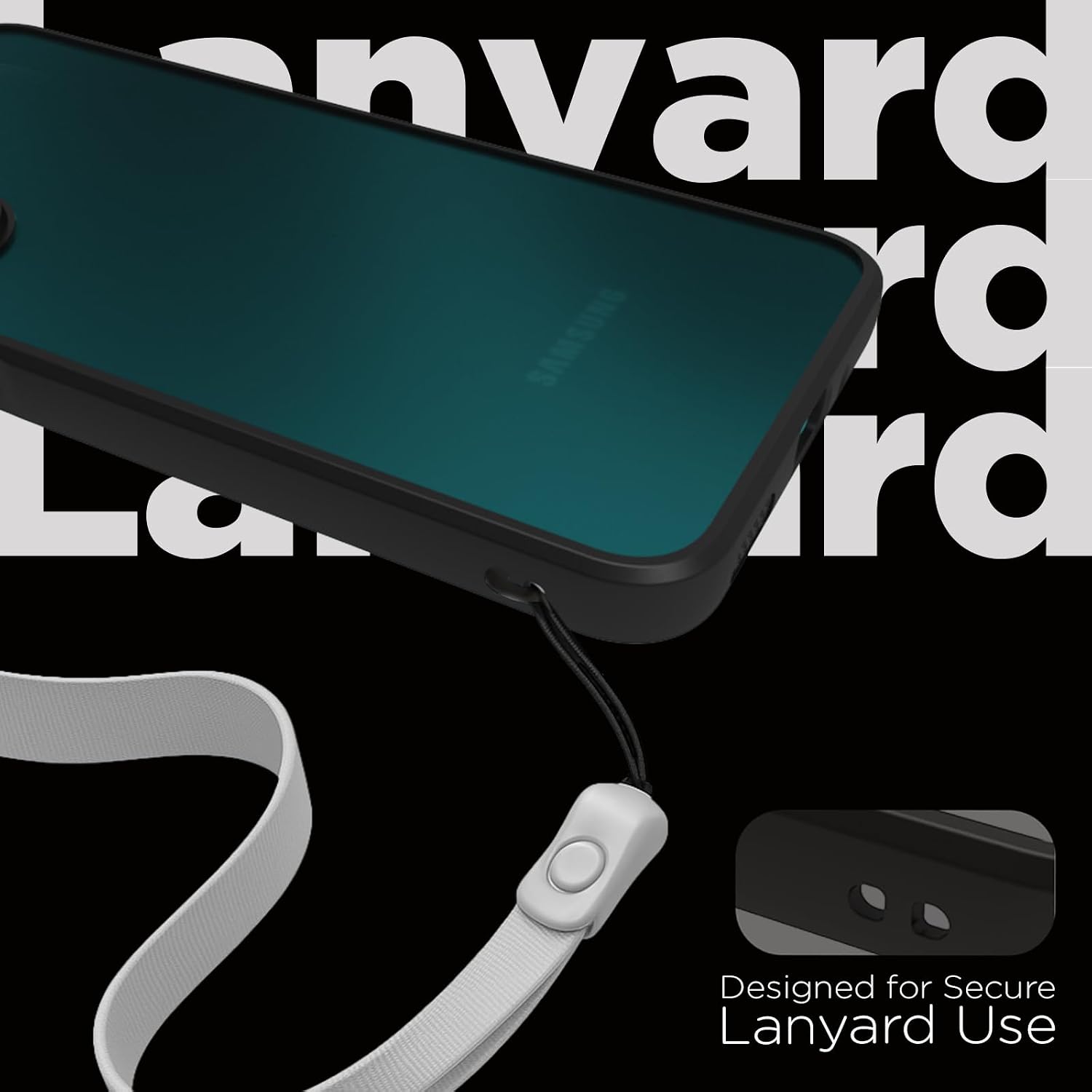 Samsung Galaxy M47 Back Cover Case | Sleek Hybrid - Matte Black
