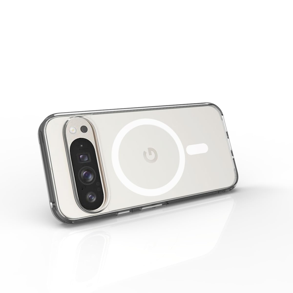 Google Pixel 9 Pro XL Back Cover Case | Clear Hybrid - Clear Magnetic