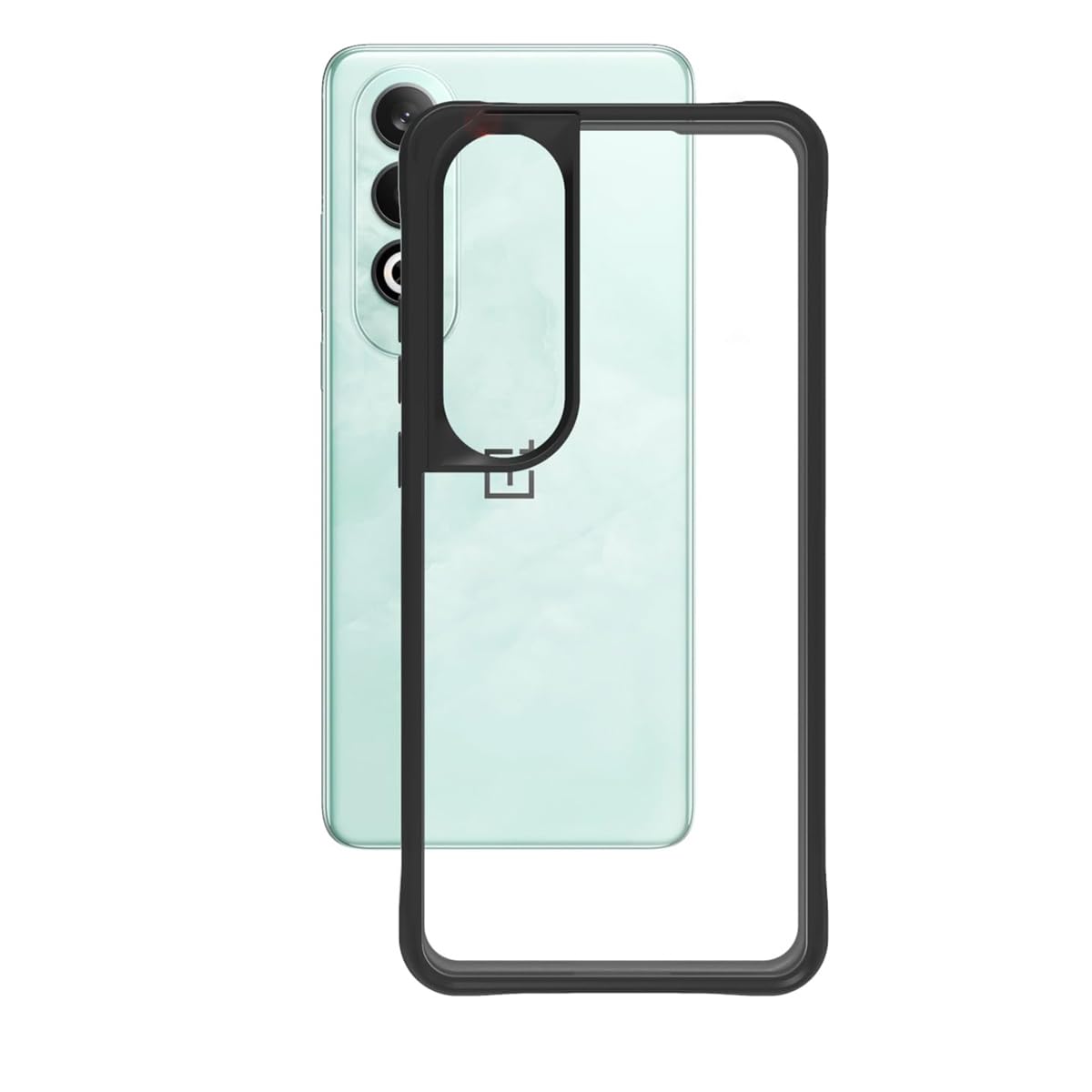 OnePlus Nord CE4 5G Back Cover Case | Tough Hybrid - Clear Black