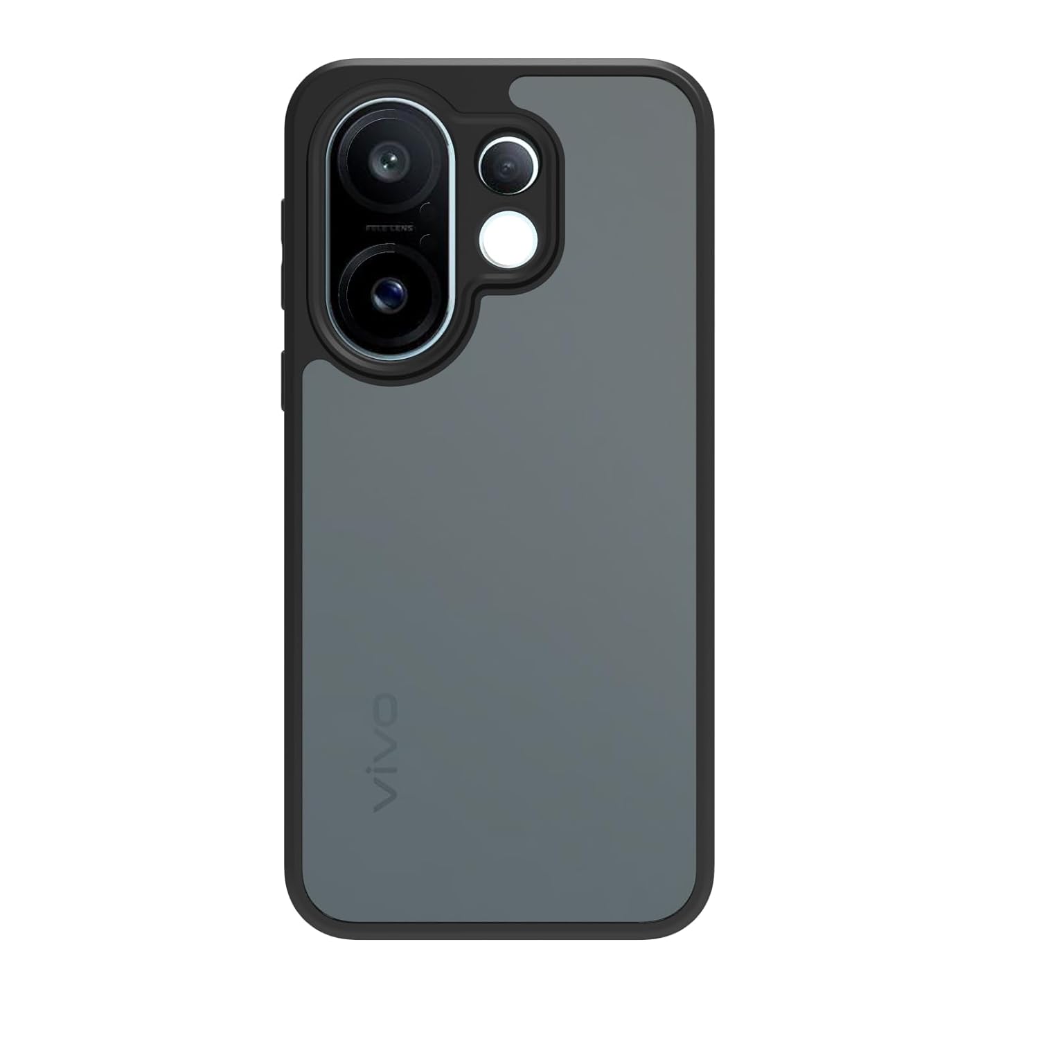Vivo X200 FE 5G Back Cover Case | Shockproof Sleek Hybrid - Matte Black