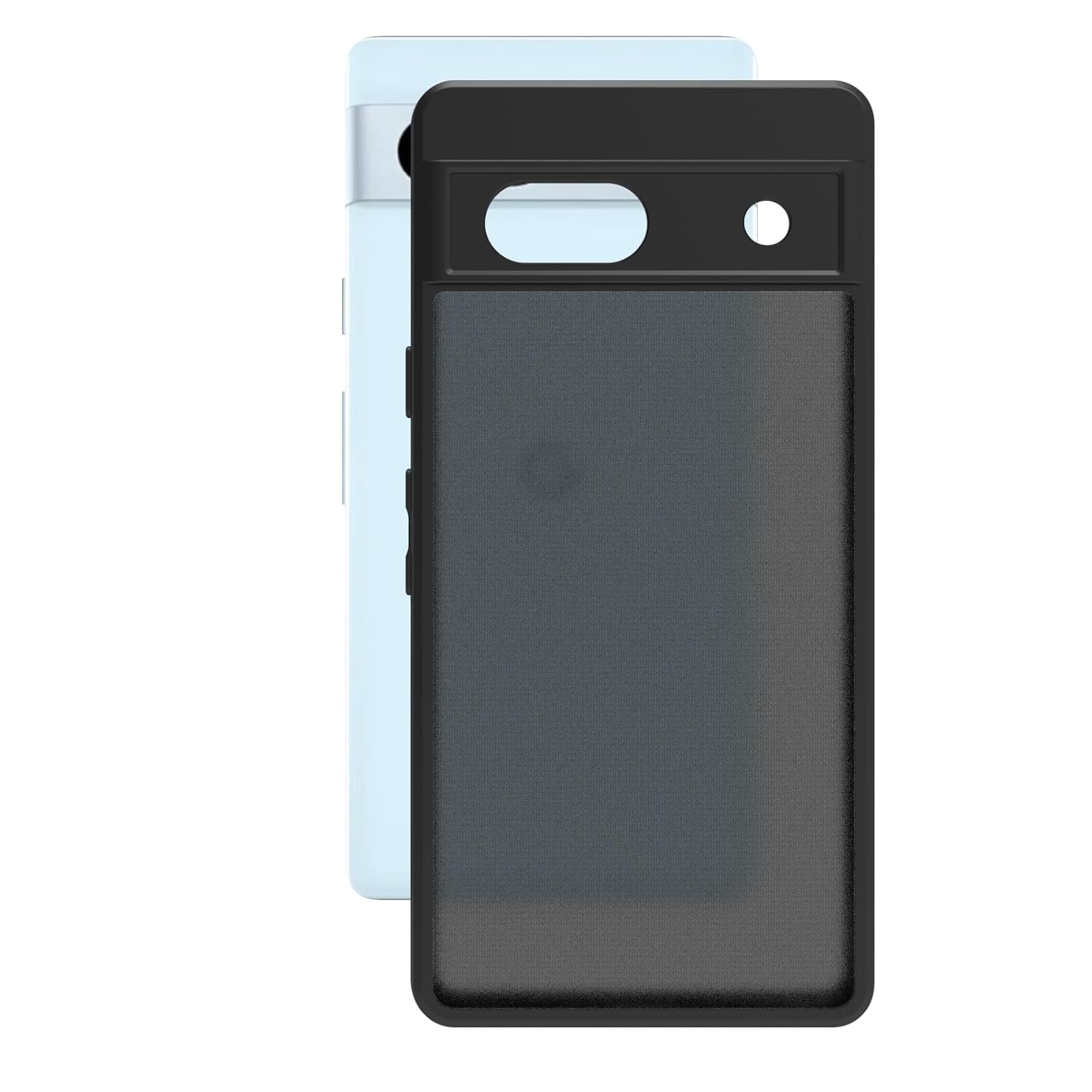 Google Pixel 7A Back Cover Case | Sleek Hybrid - Matte Black Magnetic