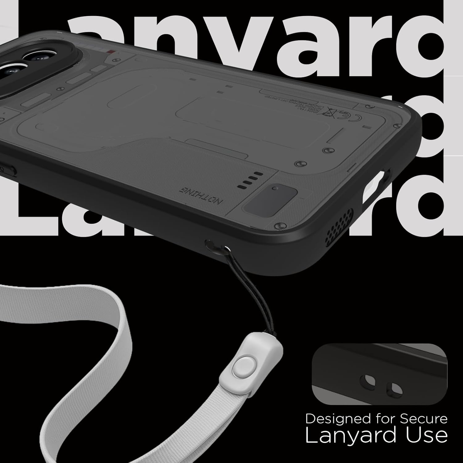 Nothing Phone 4a 5G Back Cover Case | Sleek Hybrid - Matte Black