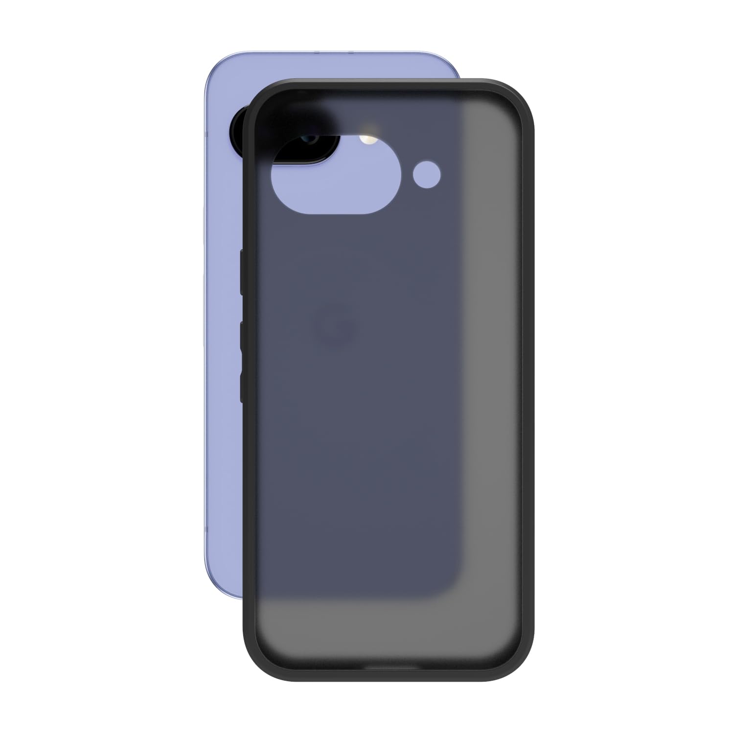 Google Pixel 9a Back Cover Case | Sleek Hybrid - Matte Black