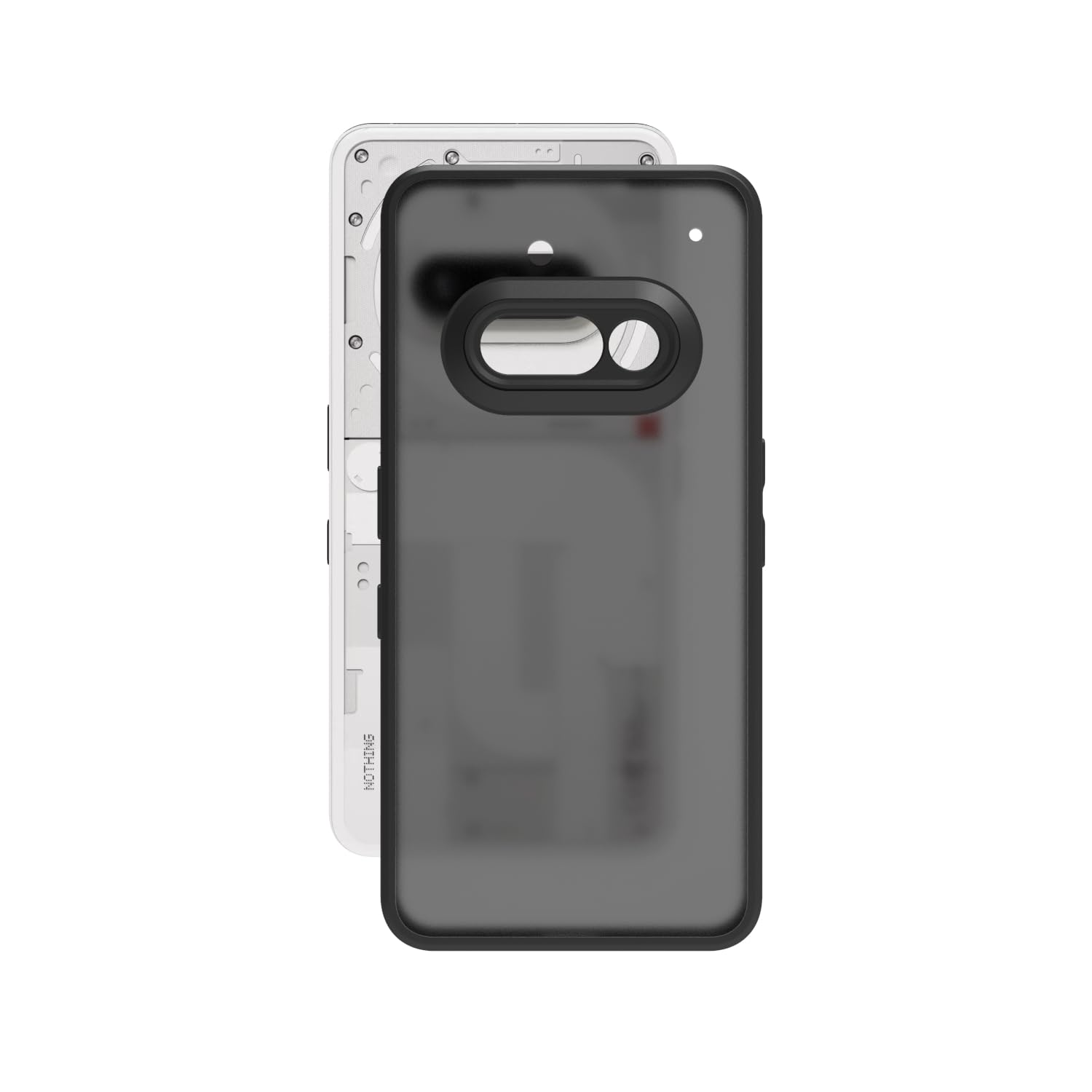 Nothing Phone 3a Back Cover Case | Sleek Hybrid - Matte Black