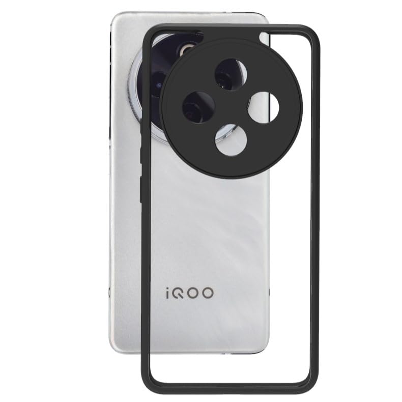 iQOO Z10 5G / Vivo T4 5G Back Cover Case | Sleek Hybrid - Clear