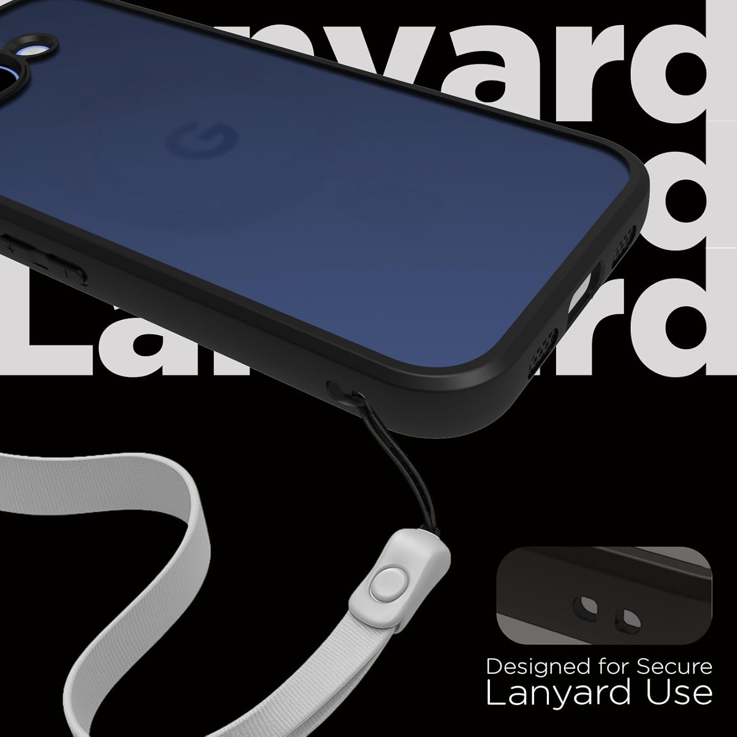 Google Pixel 10a Back Cover Case | Sleek Hybrid - Matte Black