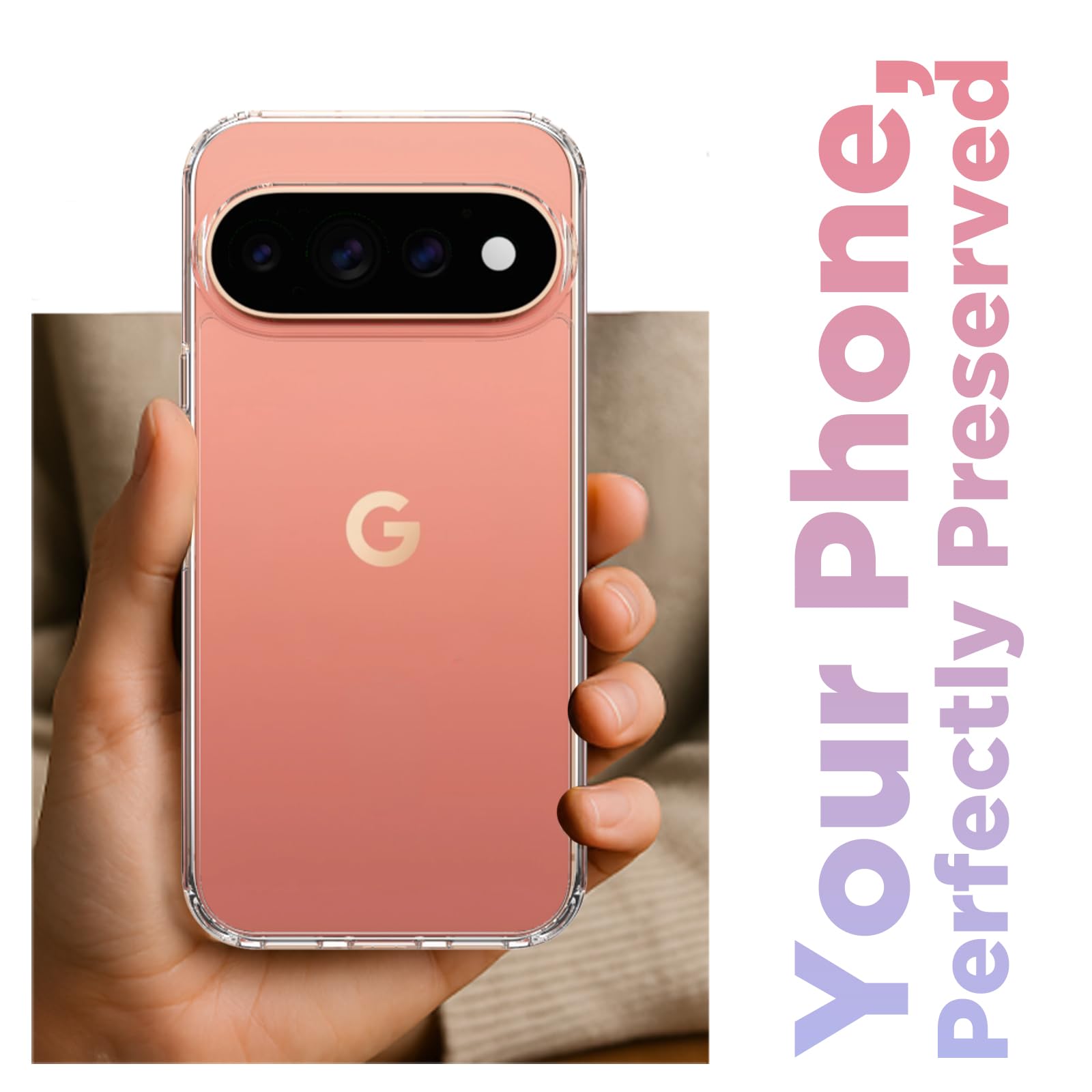 Google Pixel 11 / Pixel 11 Pro Back Cover Case | Clear Hybrid - Clear