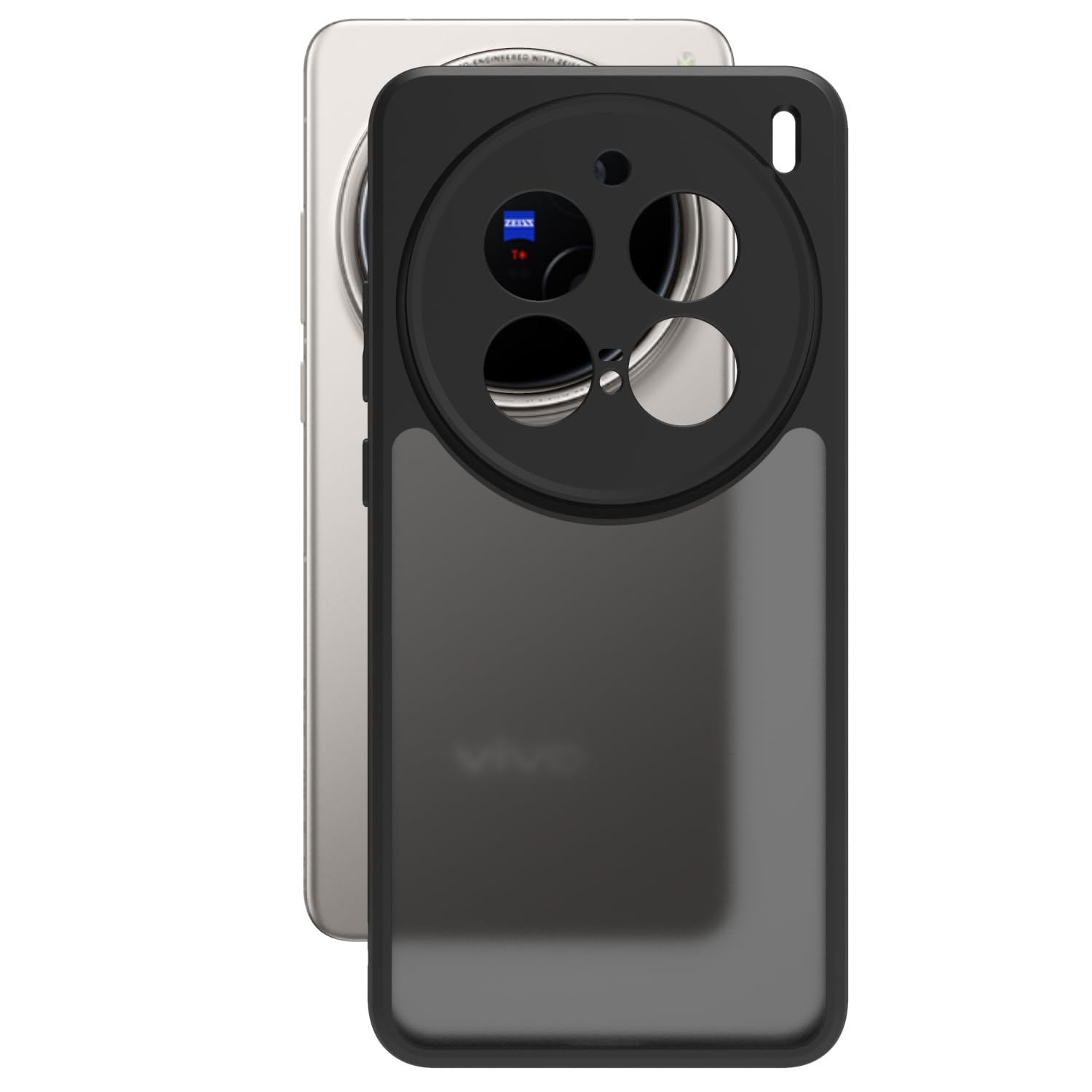 VIVO X200 Pro 5G Back Cover Case | Sleek Hybrid - Matte Black