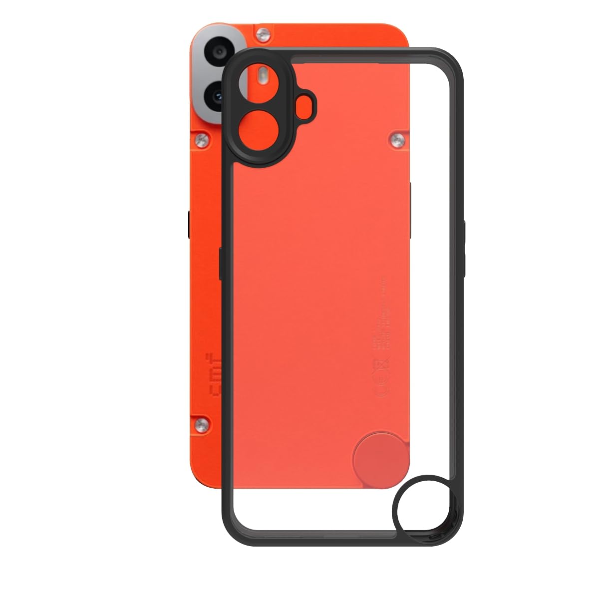 CMF Phone 1 Back Cover Case | Sleek Hybrid - Clear