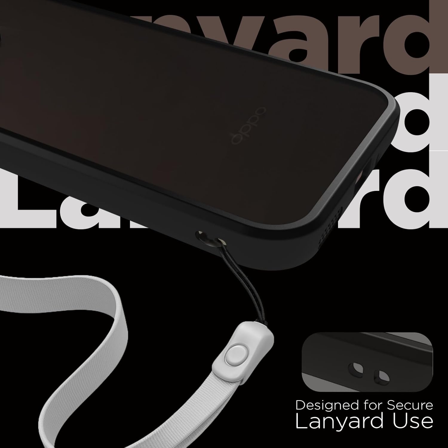Oppo Reno 15 Pro 5G Back Cover Case | Sleek Hybrid - Matte Black