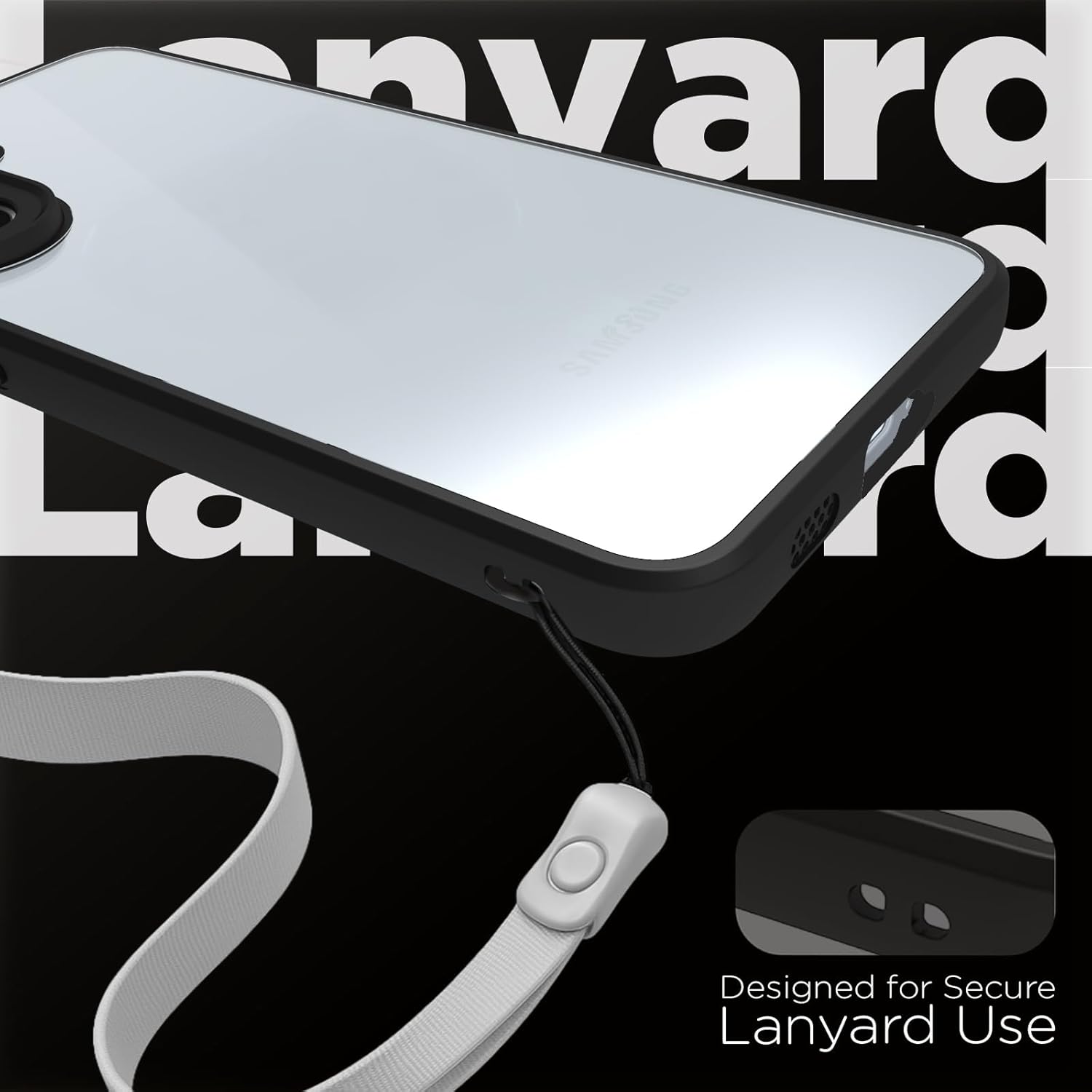 Samsung Galaxy A57 5G Back Cover Case | Sleek Hybrid - Clear