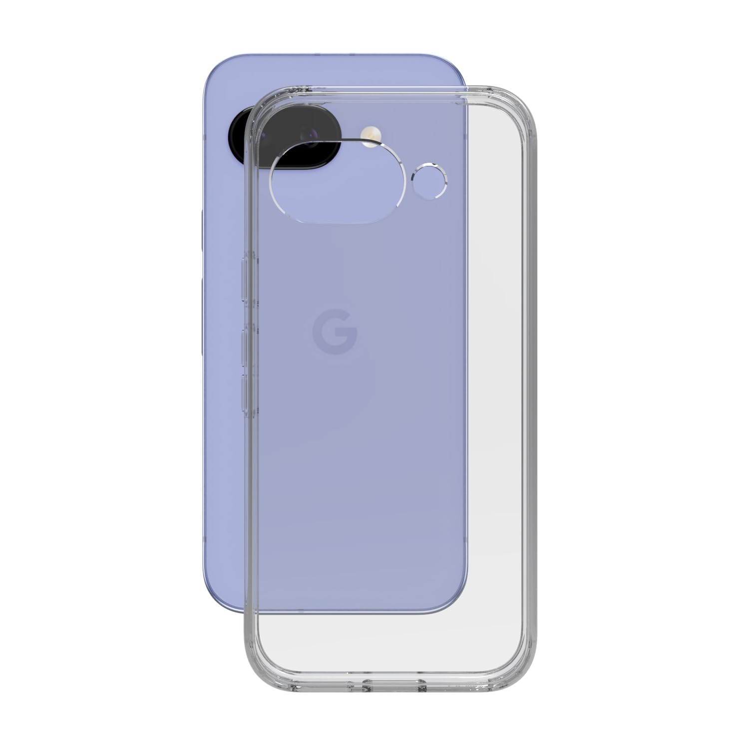 Google Pixel 9a Back Cover Case | Clear Hybrid - Clear