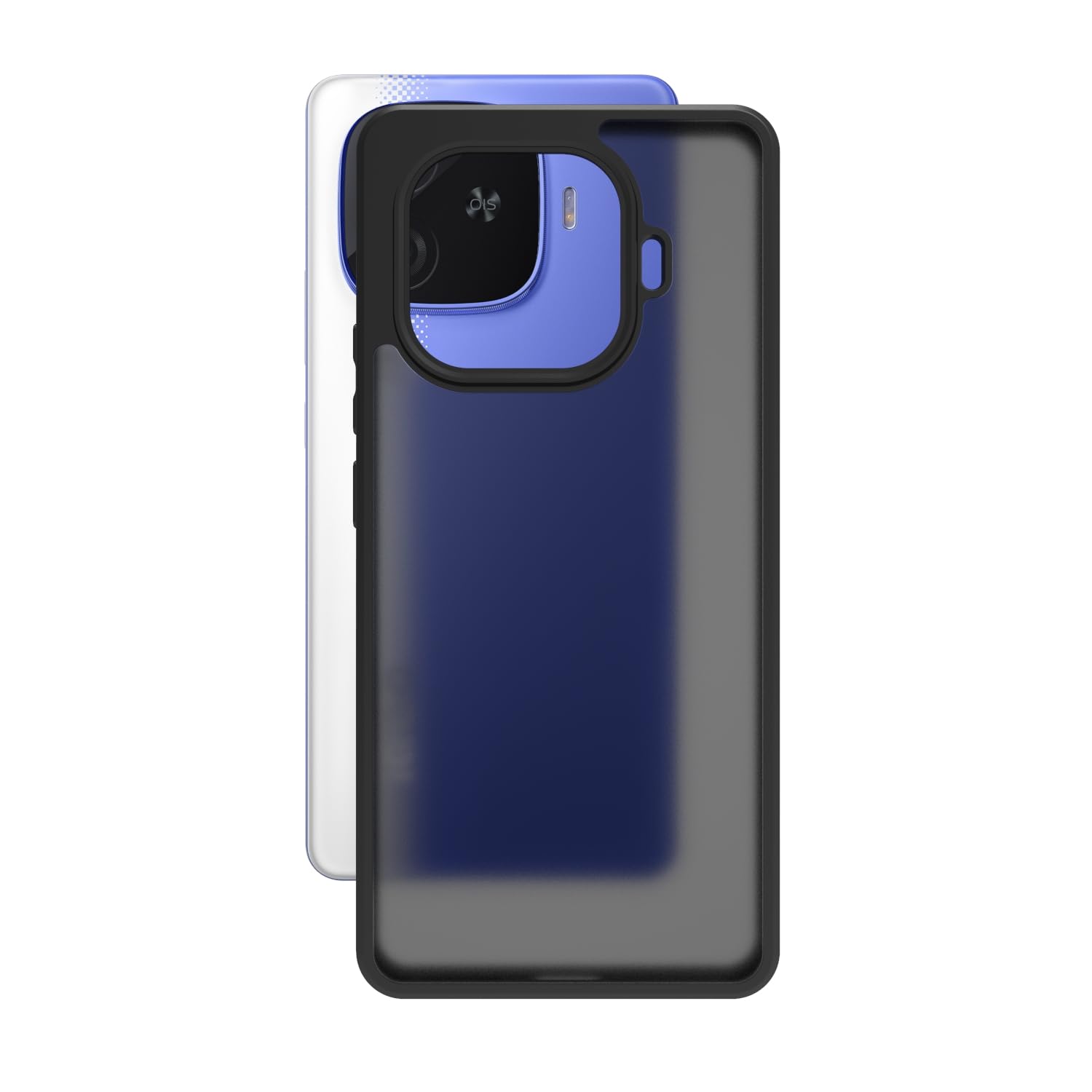 iQOO Neo 10R 5G Back Cover Case | Sleek Hybrid - Matte Black