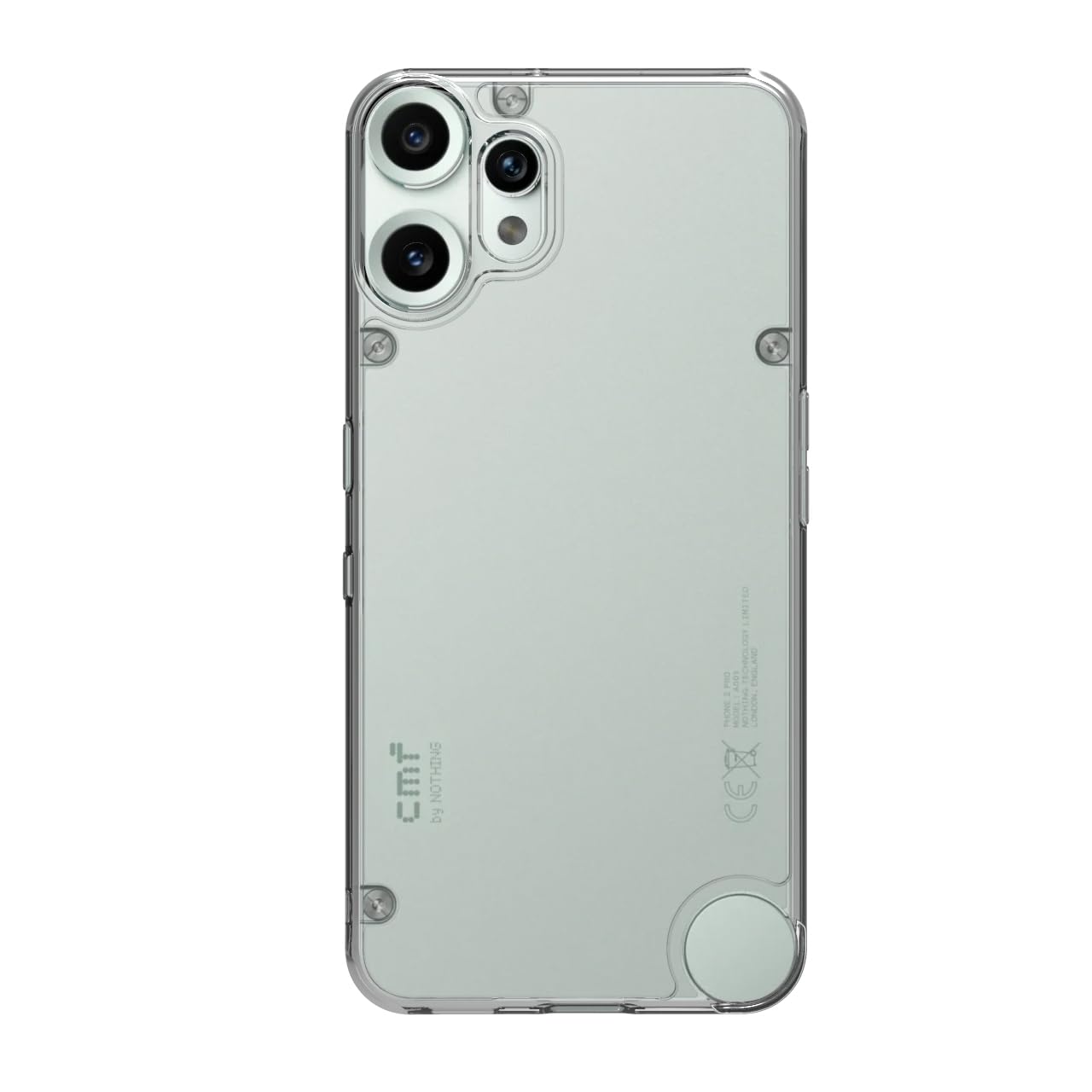 CMF Phone 2 Pro 5G Back Cover Case | Clear Hybrid- Clear