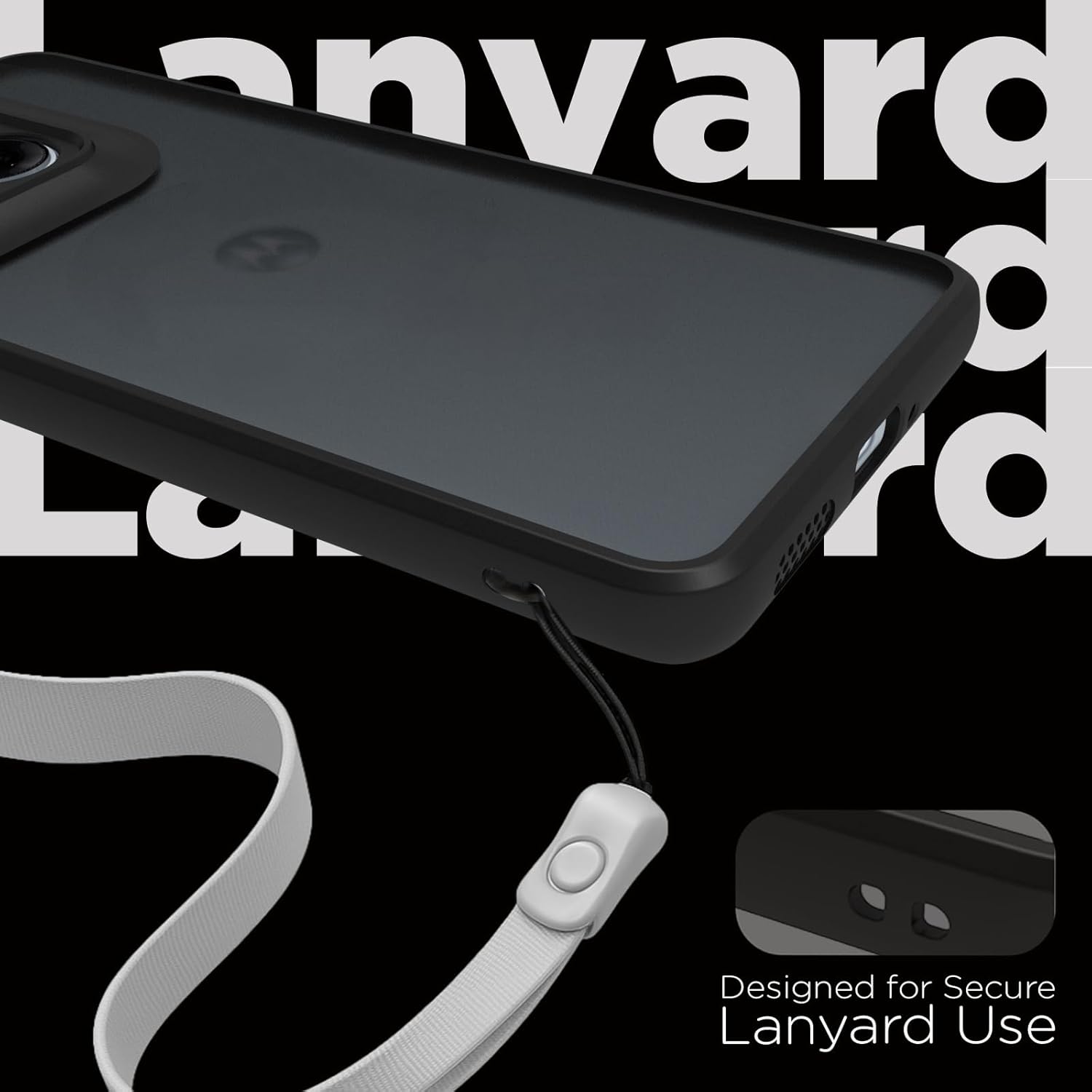 Motorola Moto Edge 70 Fusion 5G Back Cover Case | Sleek Hybrid - Matte Black