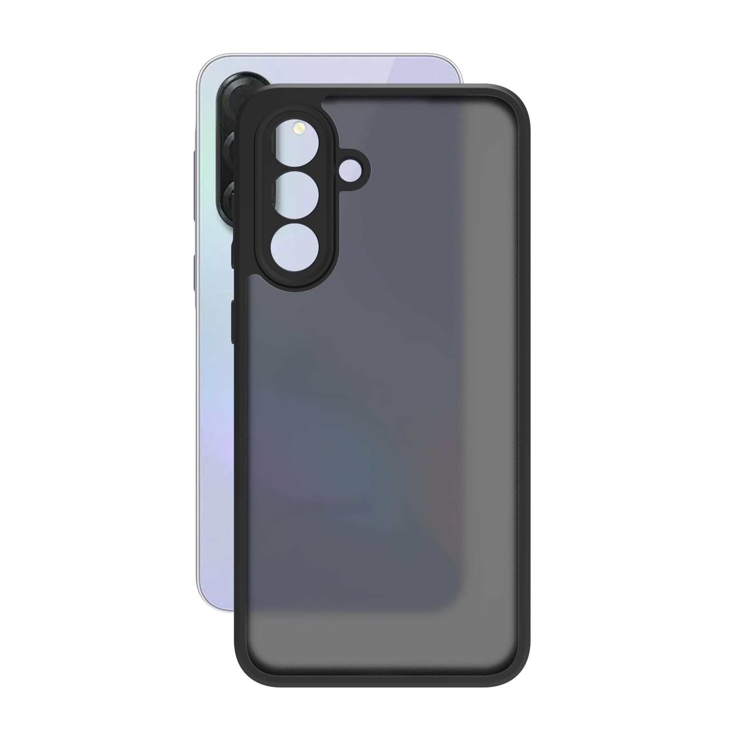 Samsung Galaxy A36 5G Back Cover Case | Sleek Hybrid - Matte Black