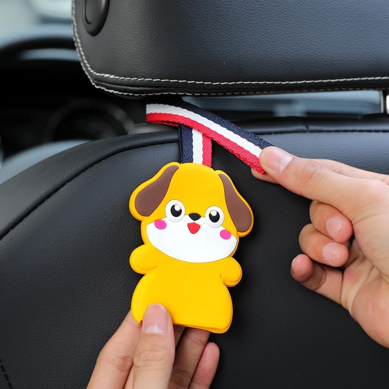 Car Headrest Hooks | Universal Back Seat Hanger for Bags & Accessories - Pack of 2