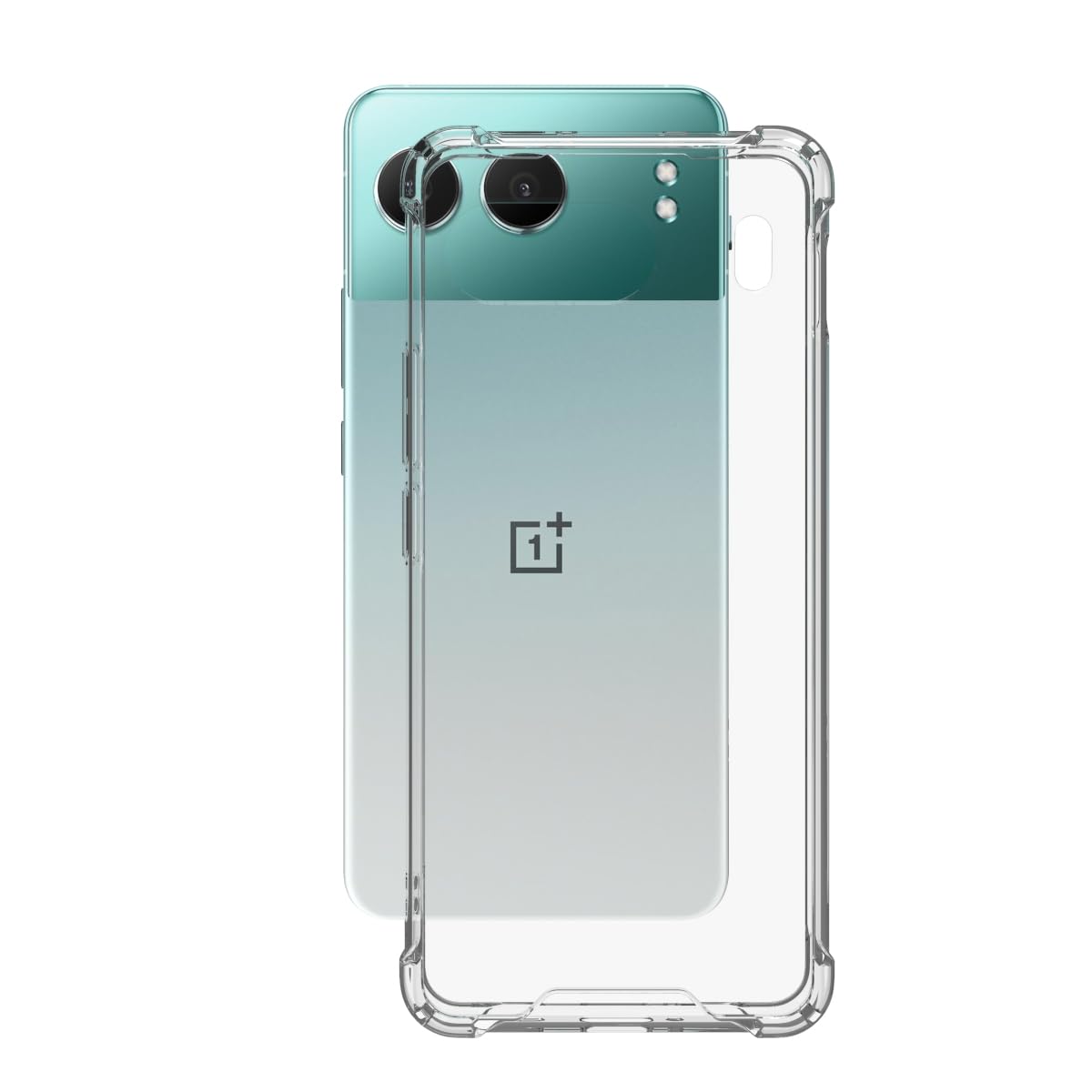OnePlus Nord 4 5G Back Cover Case | Clear Hybrid - Clear