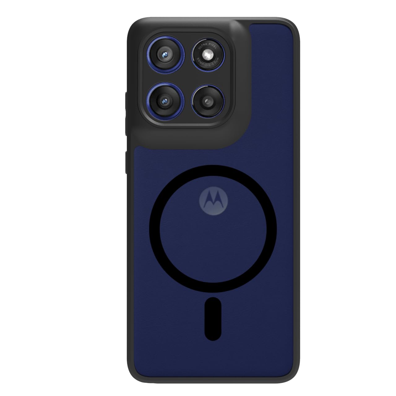 Motorola Edge 60 Stylus 5G Back Cover Case | Sleek Hybrid - Matte Black Magnetic