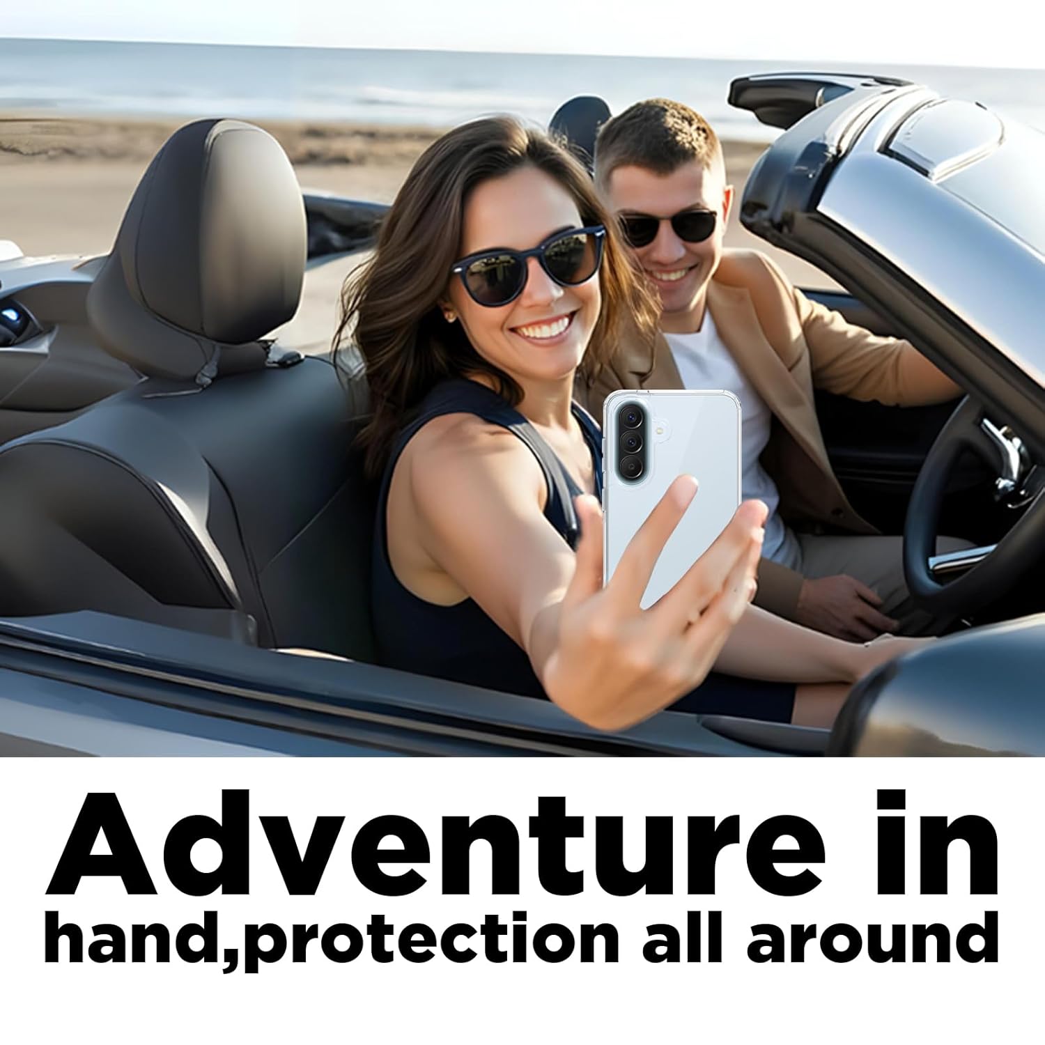 Samsung Galaxy A57 5G Back Cover Case | Clear Hybrid - Clear