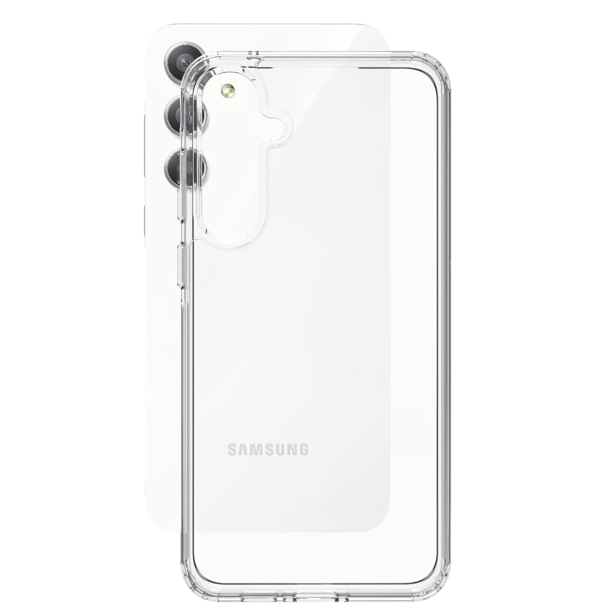 Samsung Galaxy A55 5G Back Cover Case | Clear Hybrid -