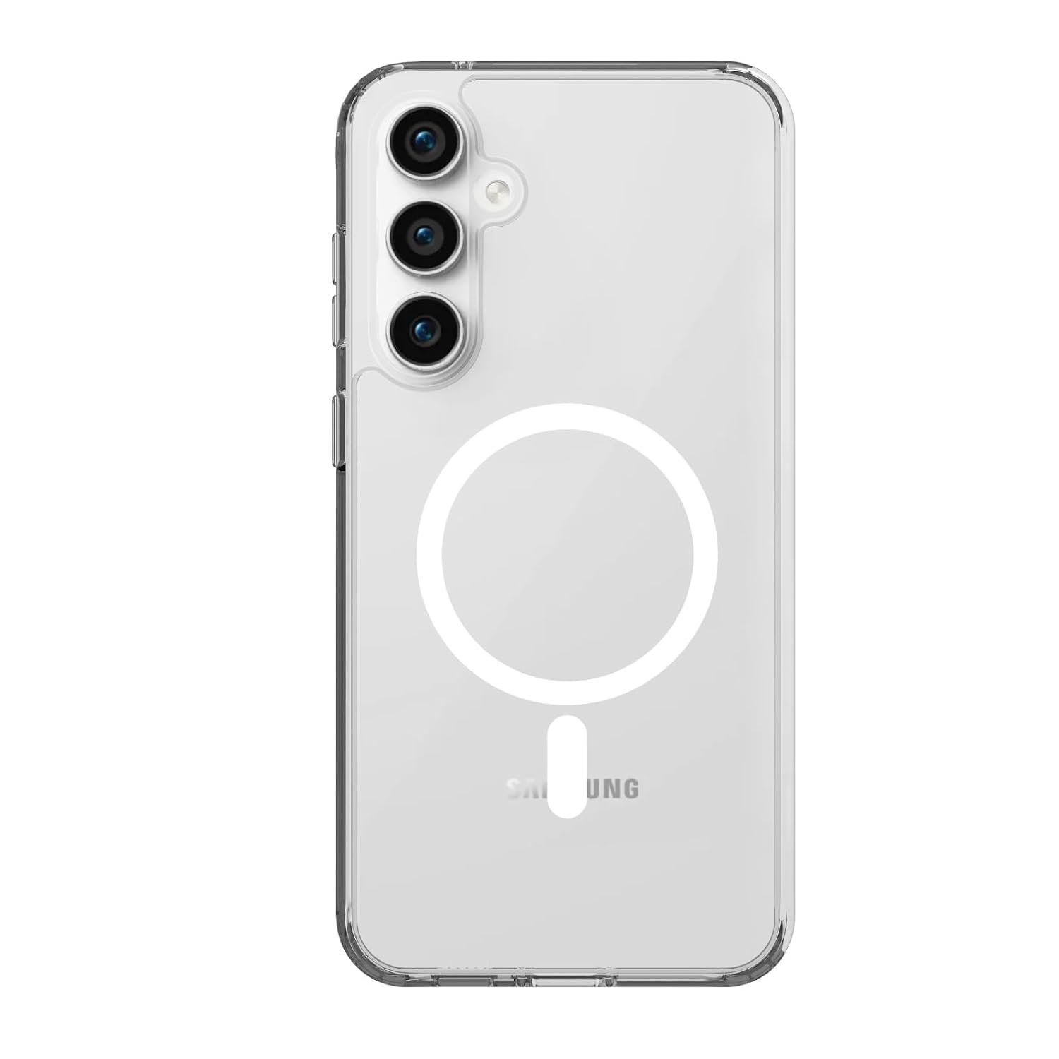 Samsung Galaxy S23 FE Back Cover Case | Sleek Hybrid - Clear Magnetic