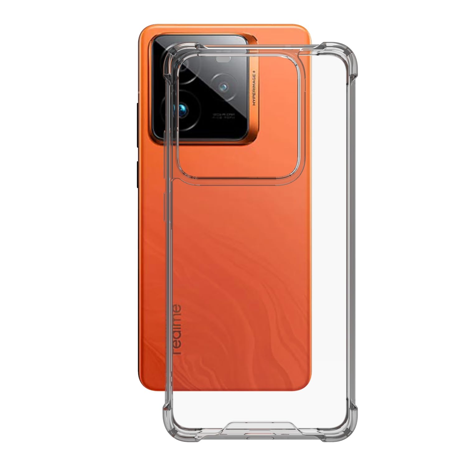 Realme GT 7 Pro Back Cover Case | Clear Hybrid - Clear