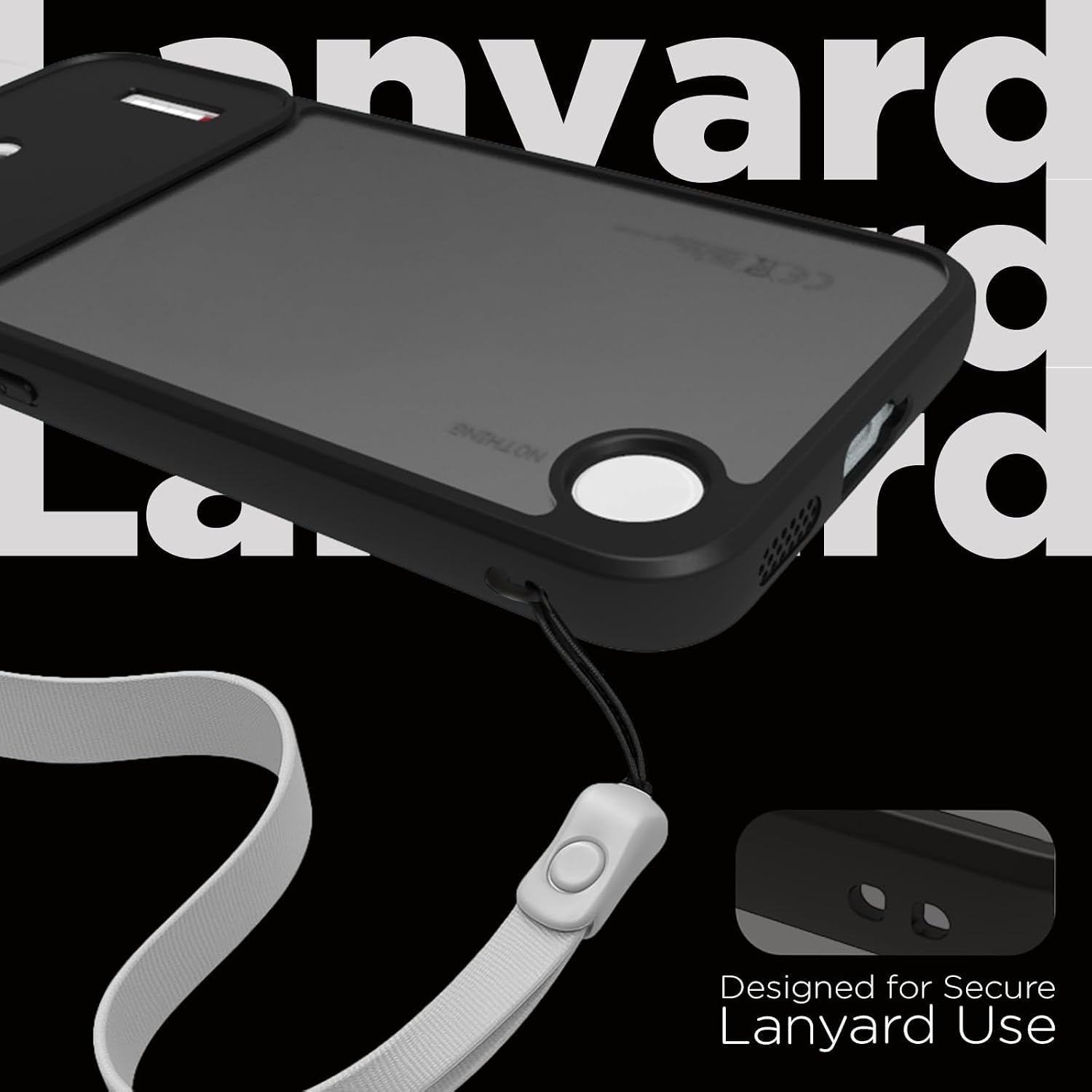 Nothing Phone 4b Back Cover Case | Sleek Hybrid - Matte Black