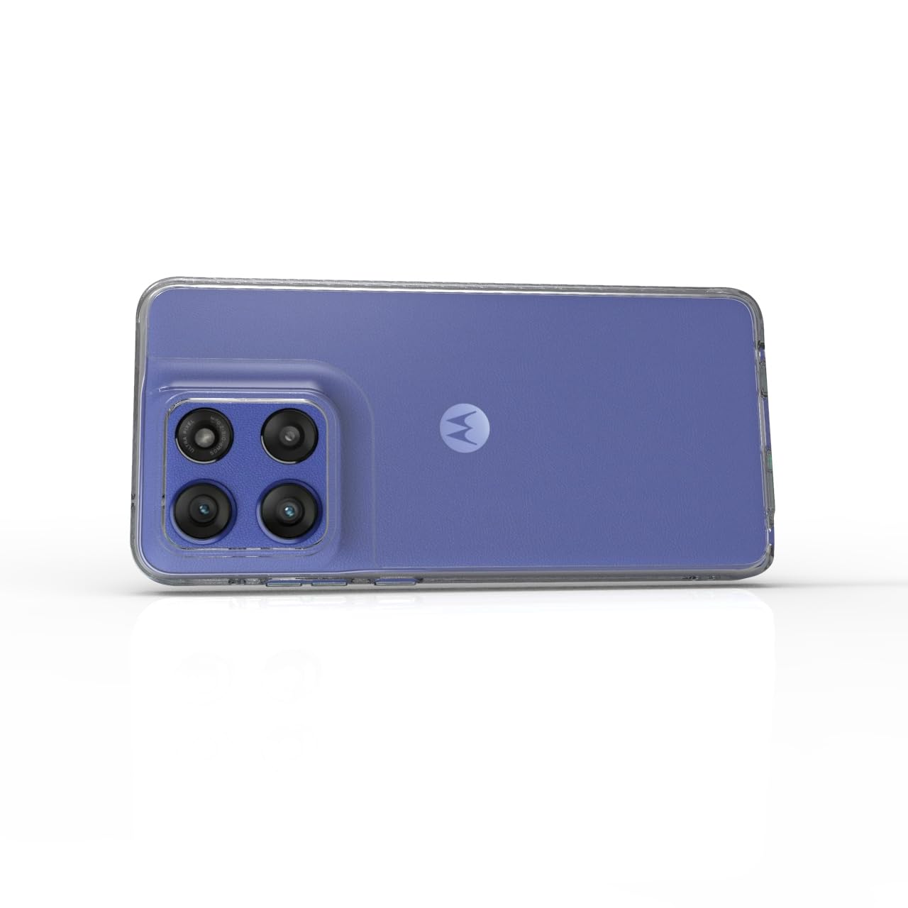 Motorola Edge 60 Stylus Back Cover Case | Clear hybrid - Clear