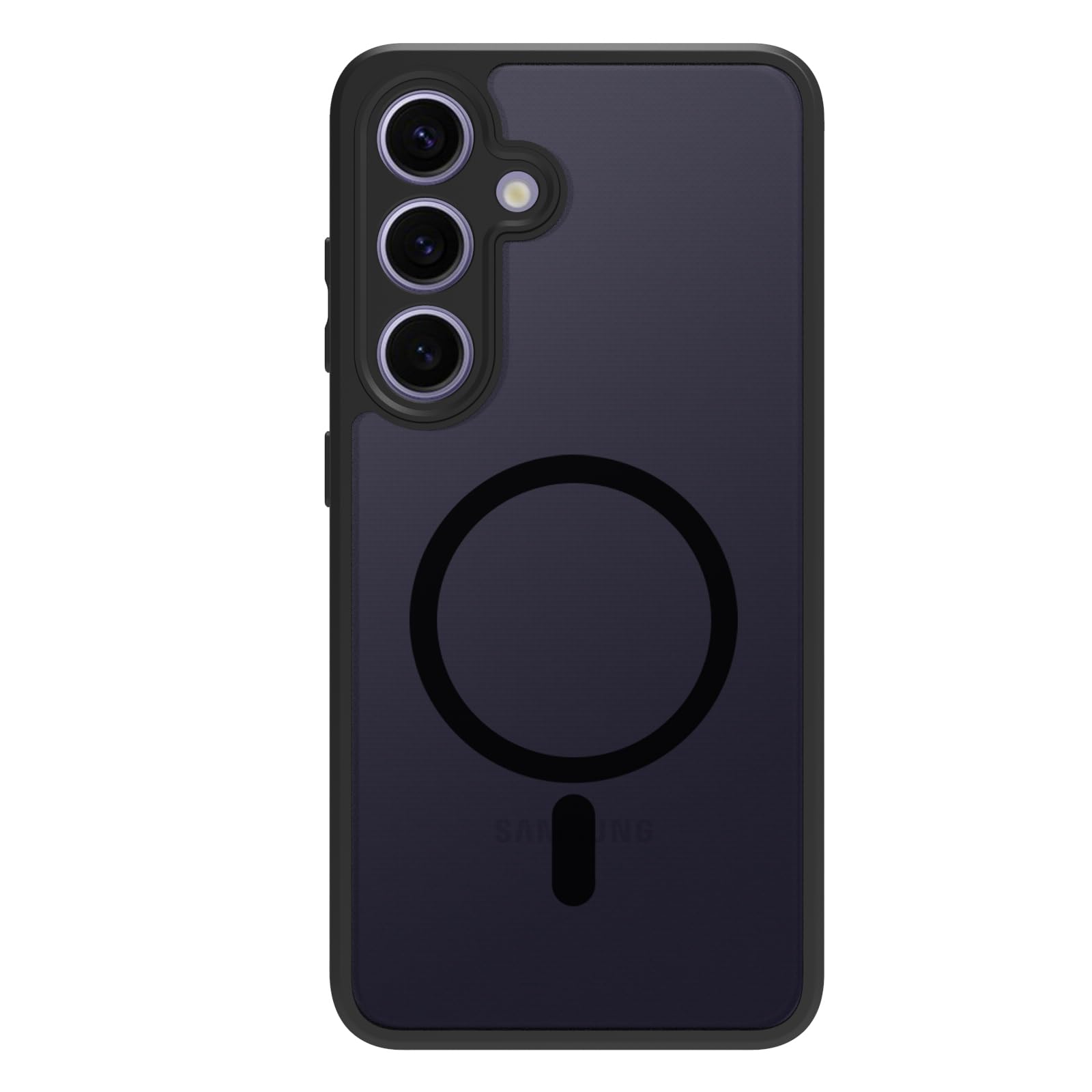 Samsung Galaxy S24 5G Back Cover Case | Sleek Hybrid - Matte Black Magnetic