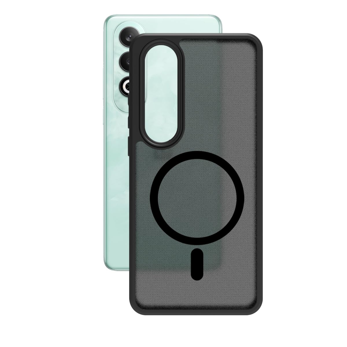 OnePlus Nord CE4 5G Back Cover Case | Sleek Hybrid - Matte Black Magnetic