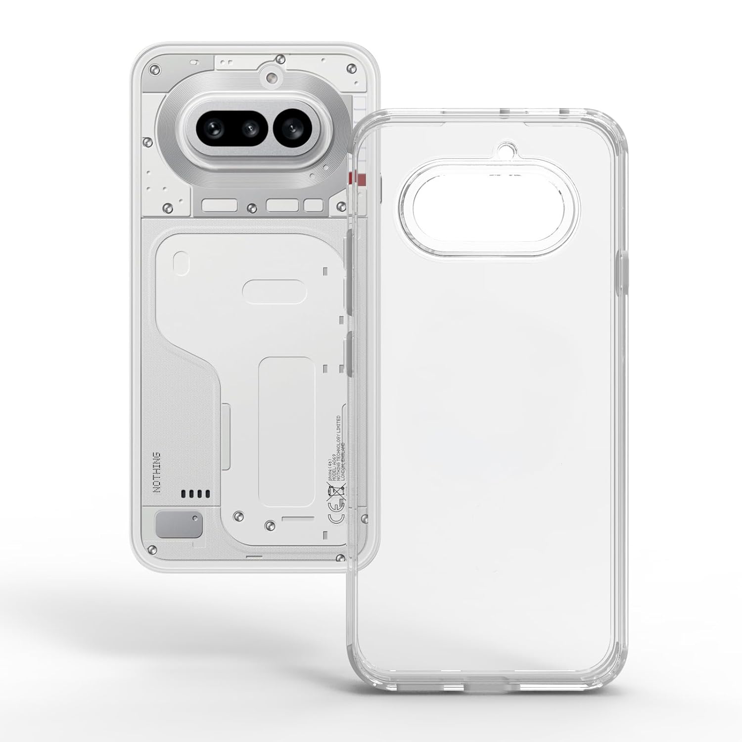 Nothing Phone 4a 5G Back Cover Case | Clear Hybrid - Clear