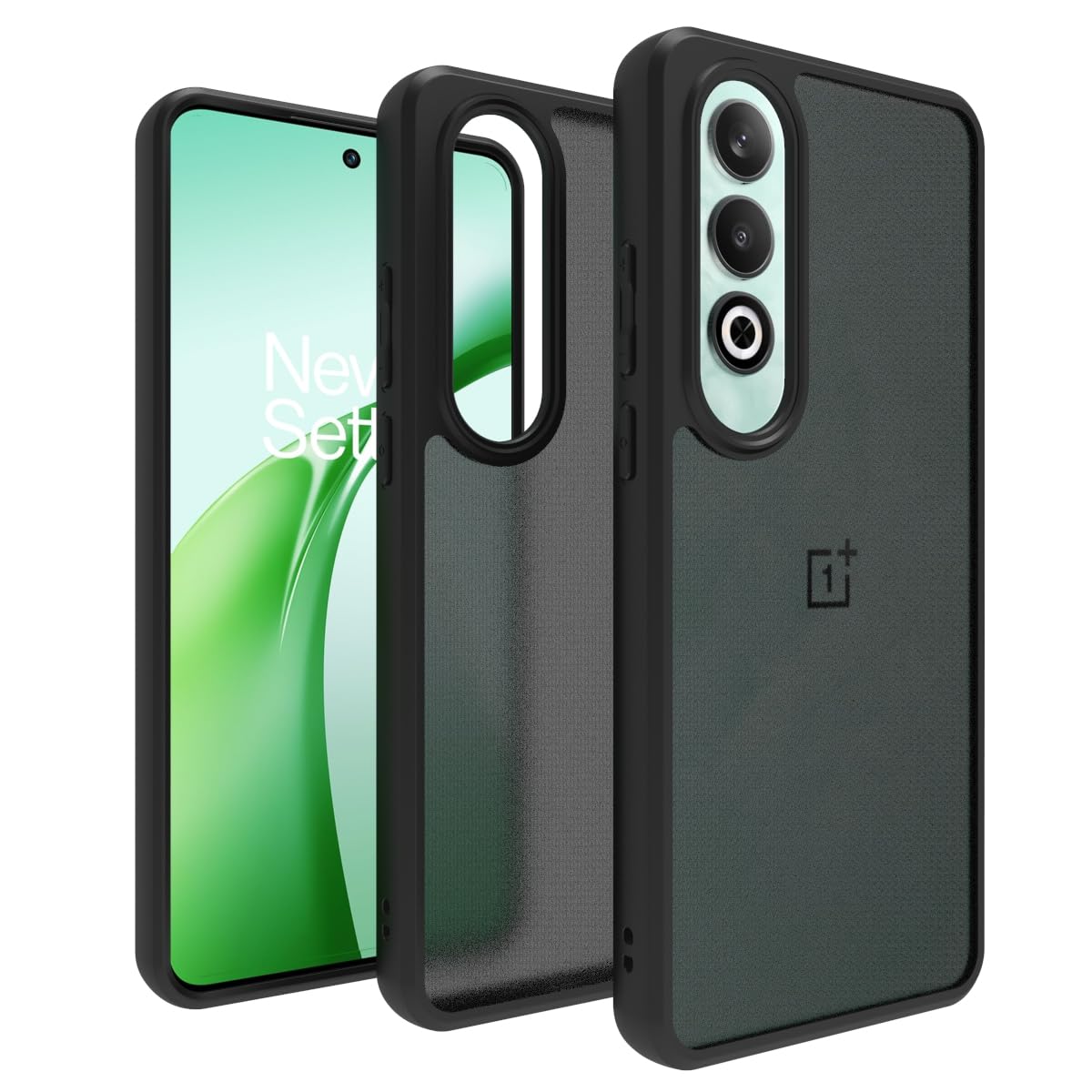 OnePlus Nord CE 4 5G Back Cover Case | Sleek Hybrid - Matte Black