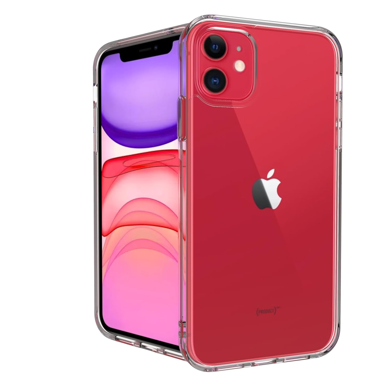 iPhone 11 Back Cover Case | Clear Hybrid - Clear