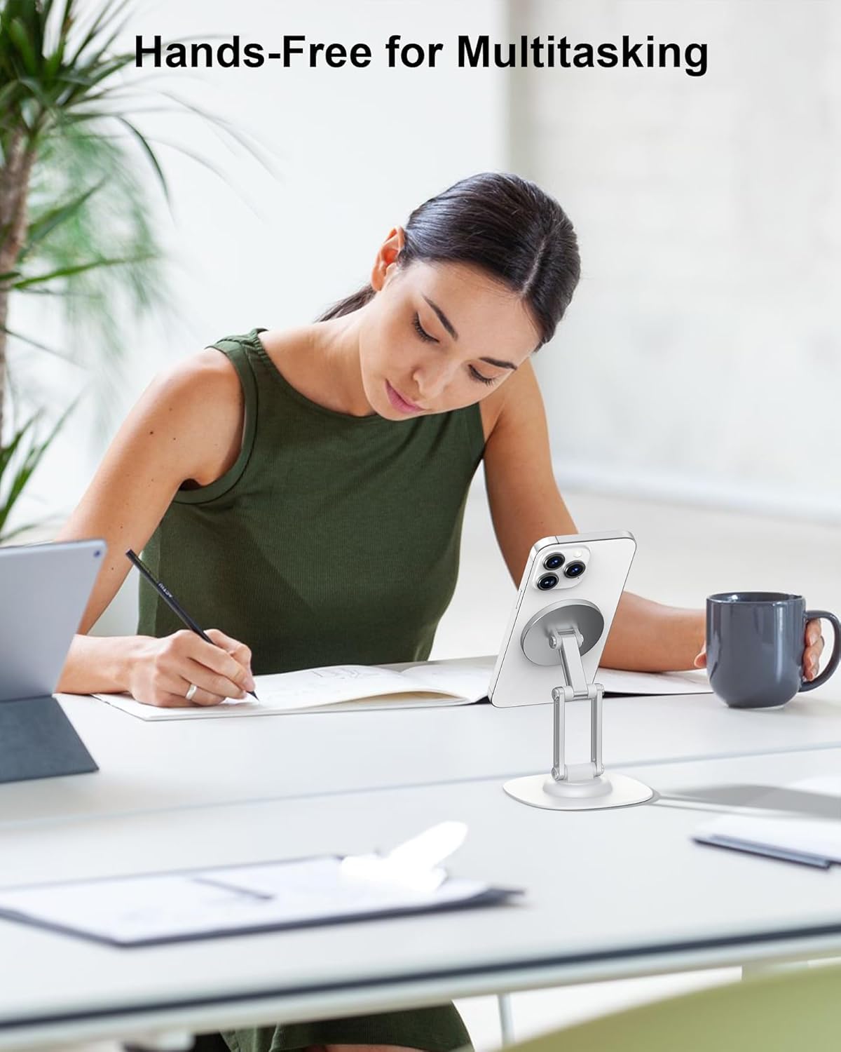 Magnetic Phone Stand | Phantom - White