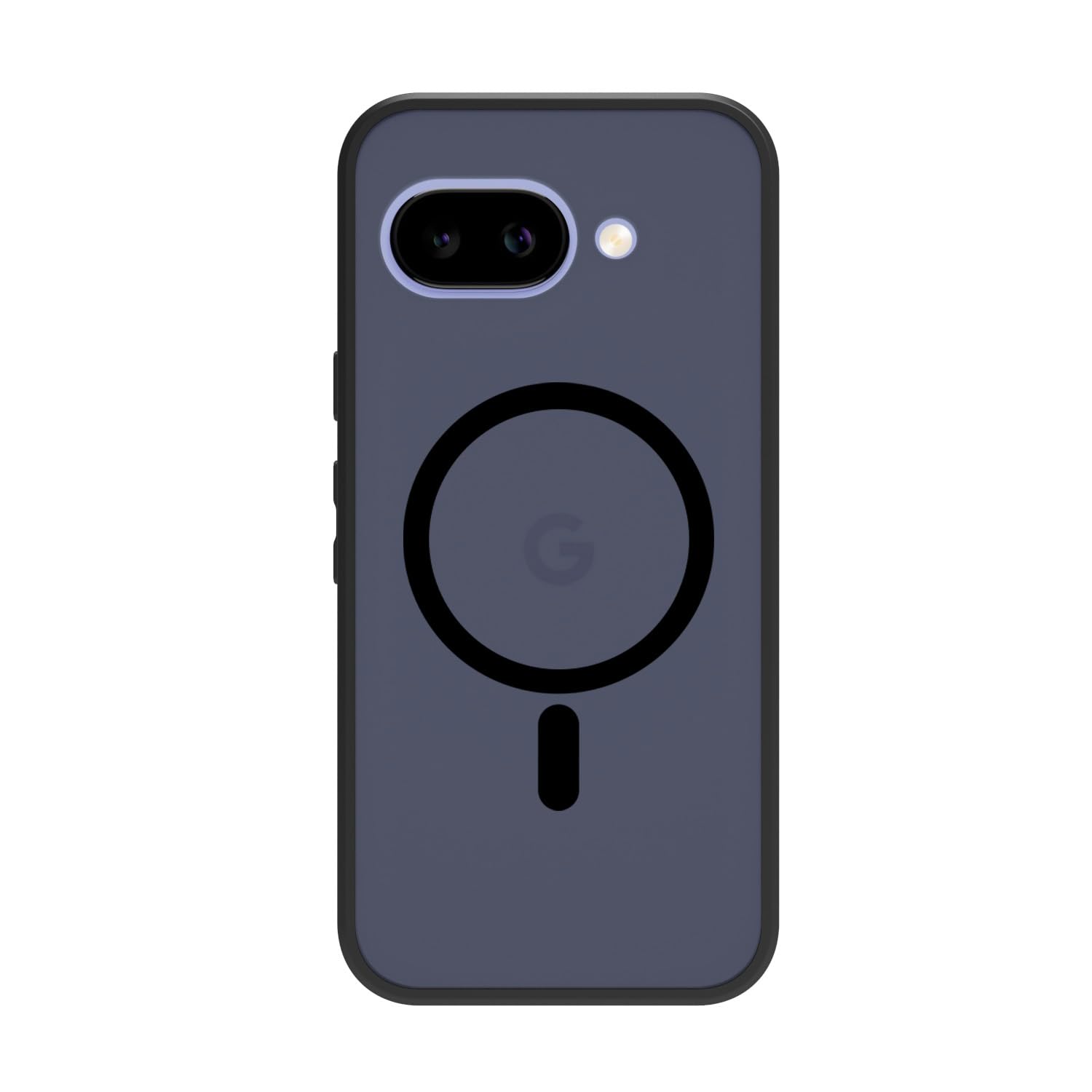 Google Pixel 9a Back Cover Case | Sleek Hybrid - Matte Black Magnetic
